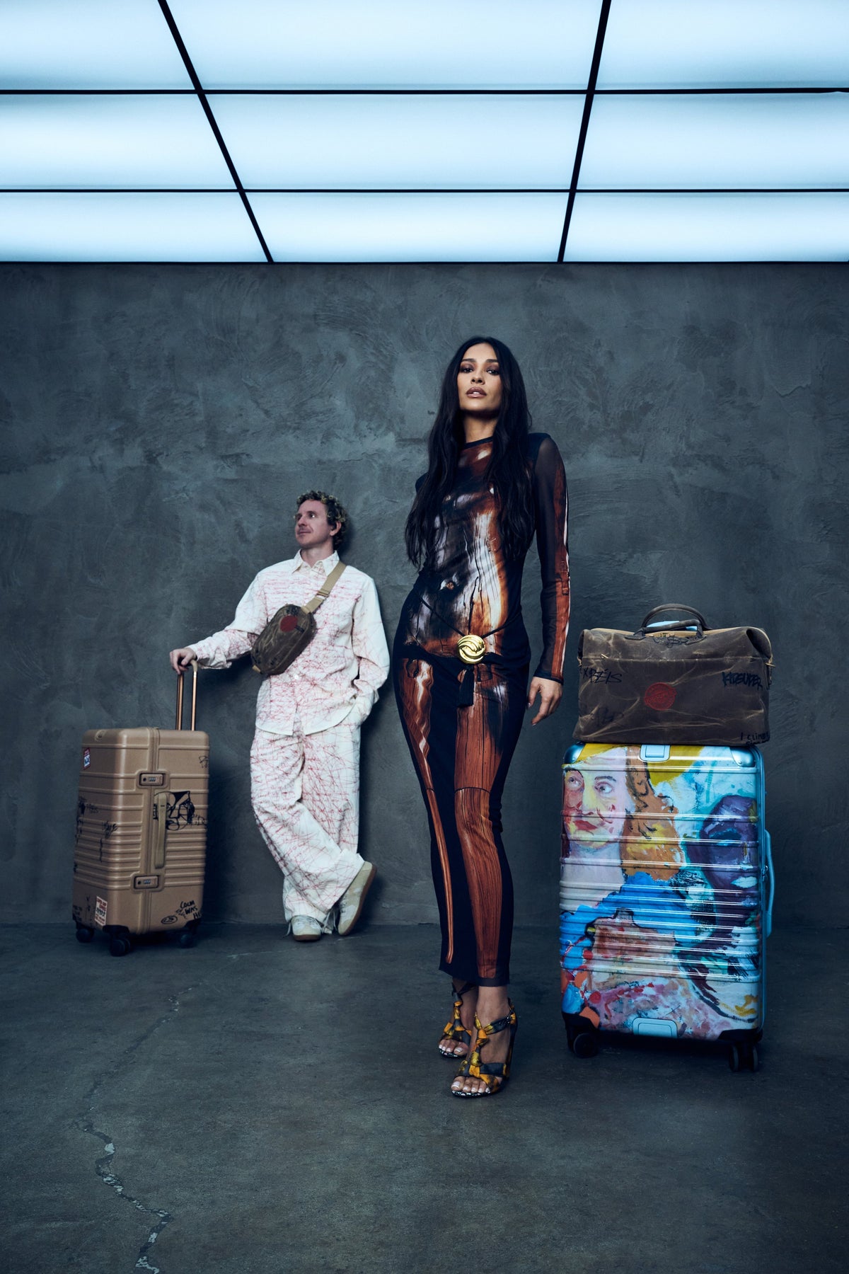 BÉIS x KidSuper La valise hybride The Finale