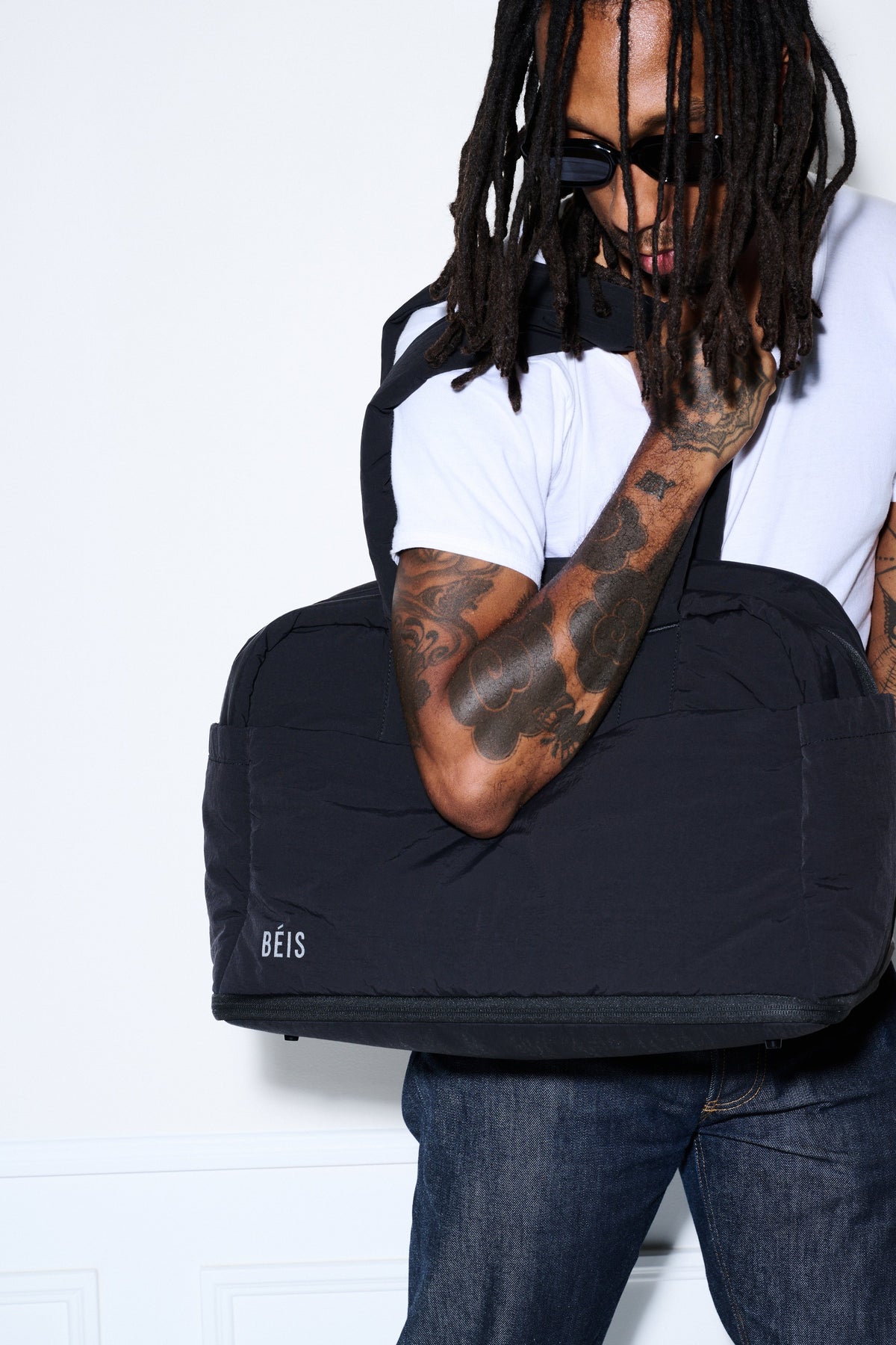 Die Air Duffle in Schwarz