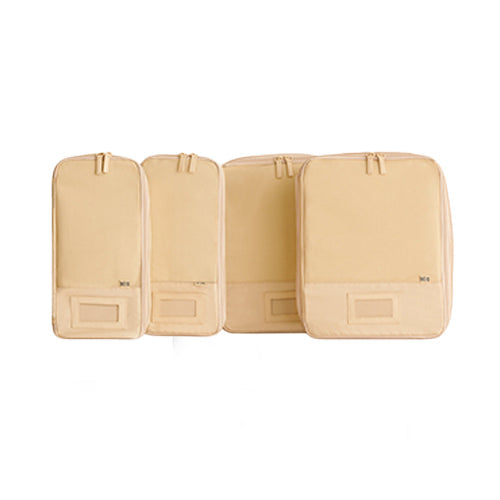 Die Kompressions-Packwürfel 4er-Set in Beige