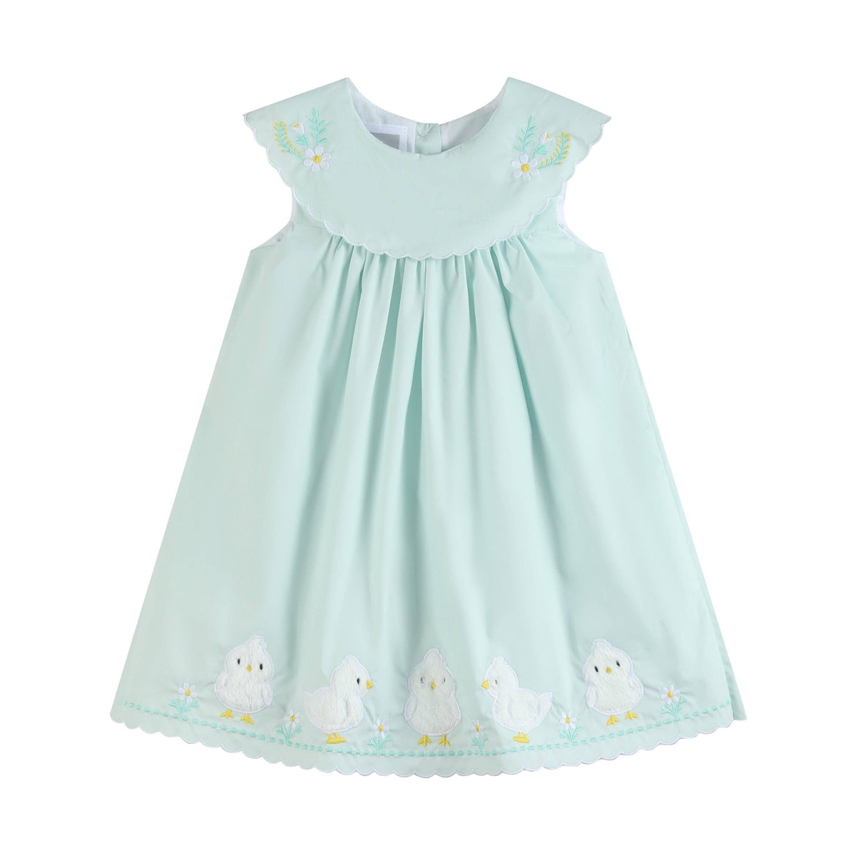 Kleid „Misty Blue Fuzzy Chickies“