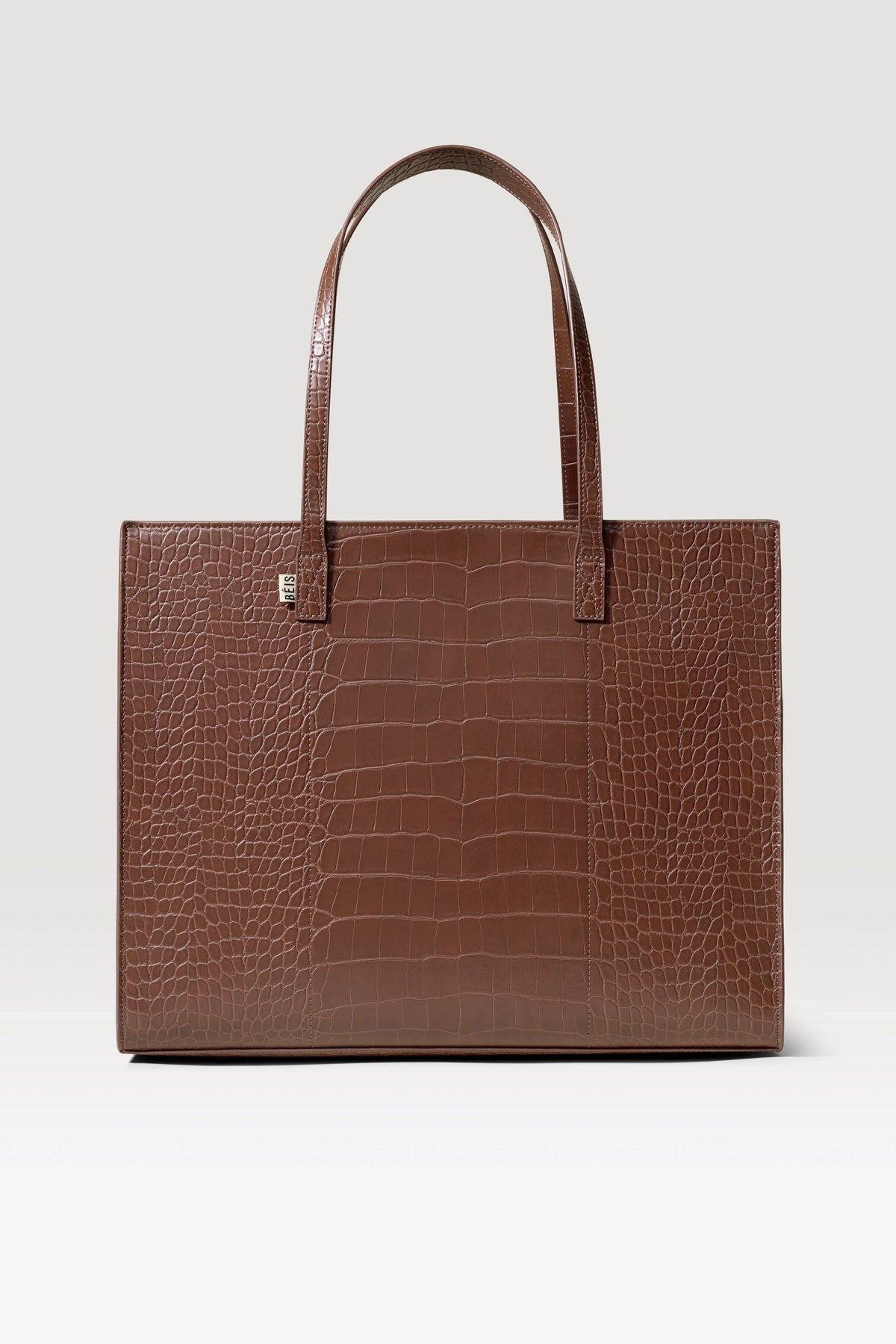 El bolso tote grande en Maple Croc