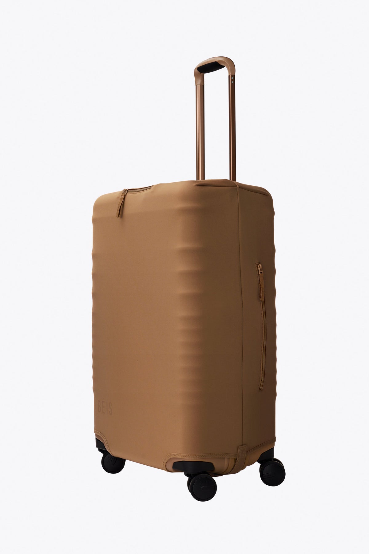 Der mittlere Kofferüberzug für Aufgabegepäck in Camel