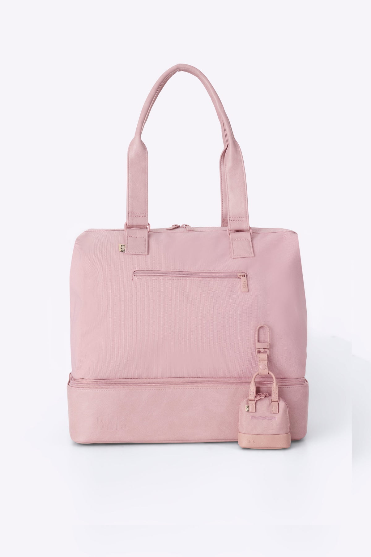 Der Micro Weekender Charm in Atlas Pink