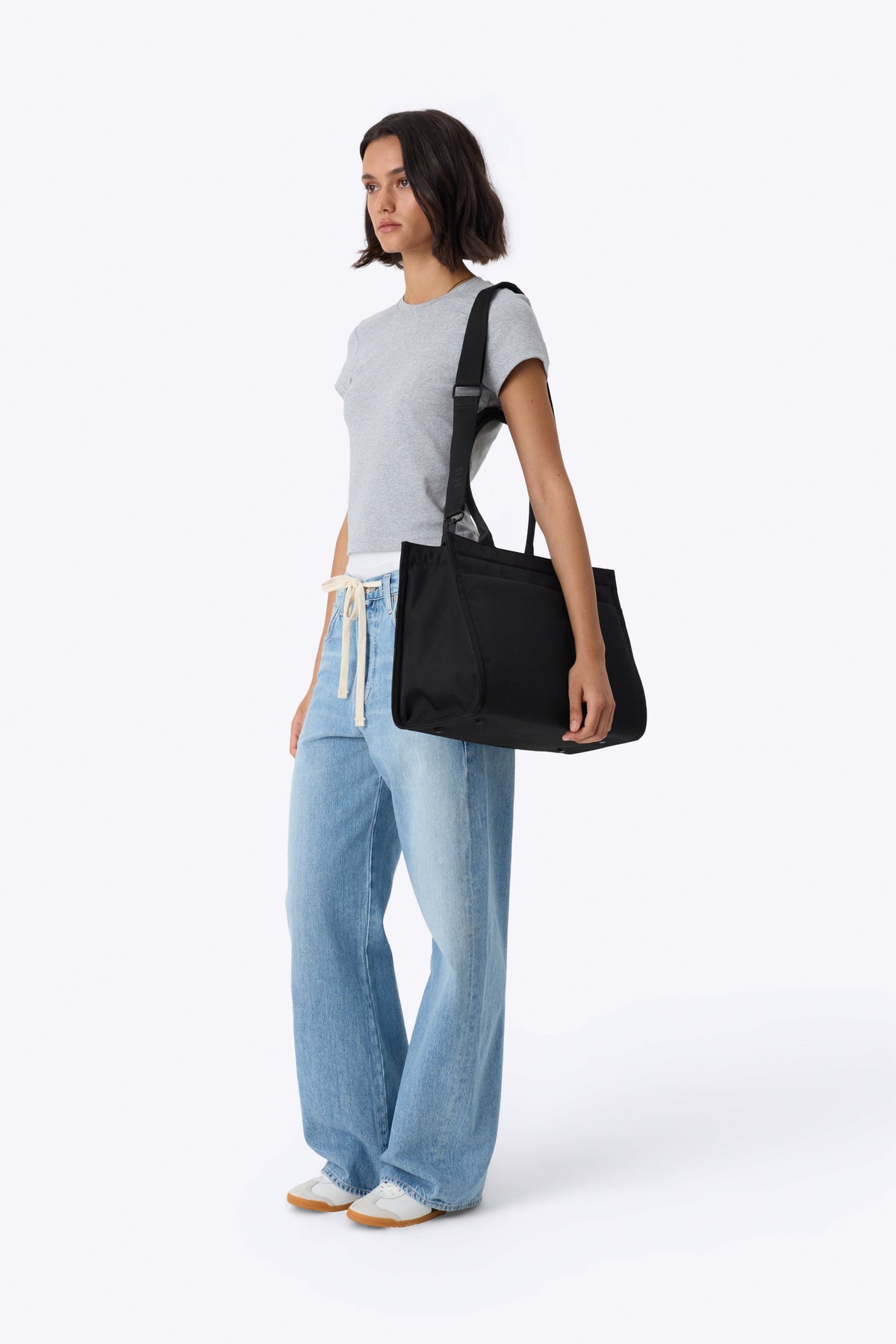 La Book Tote in Nero