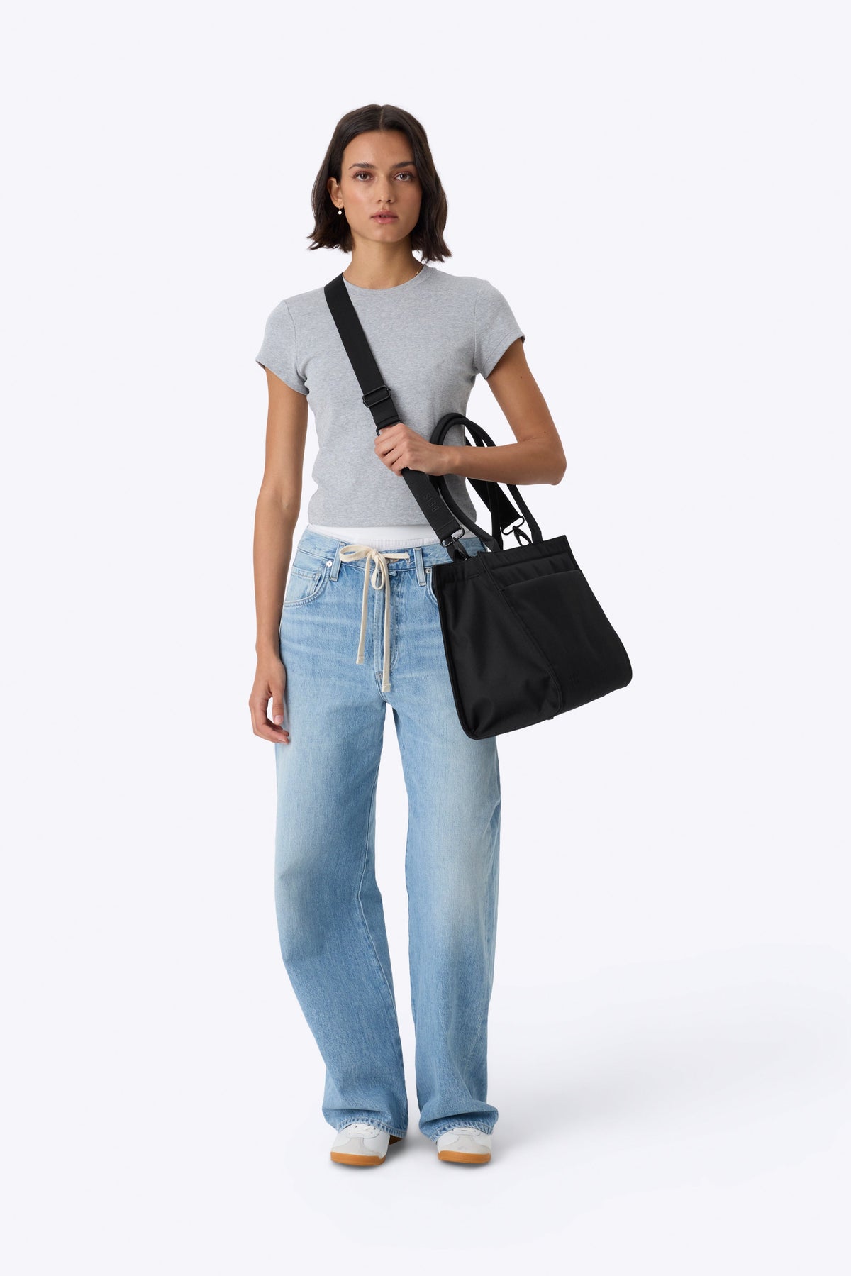 La Book Tote in Nero