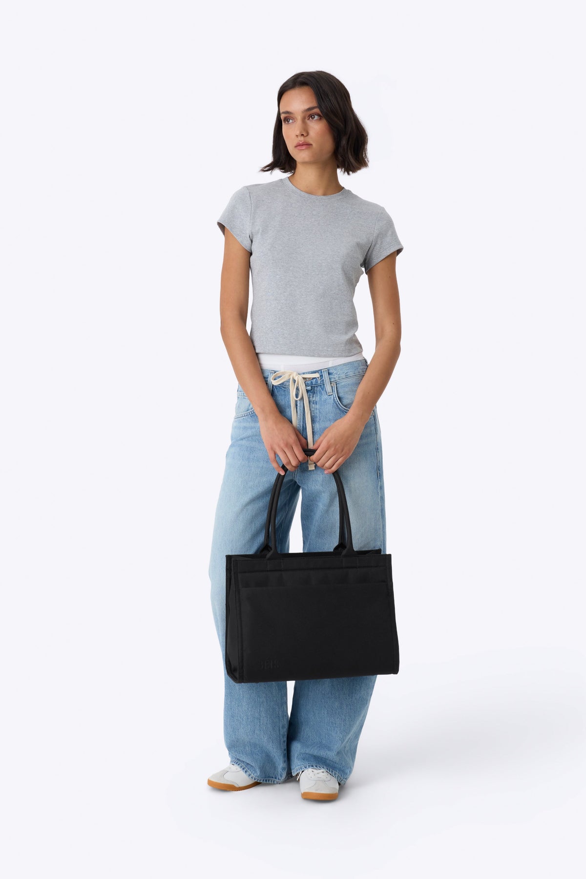 La Book Tote in Nero