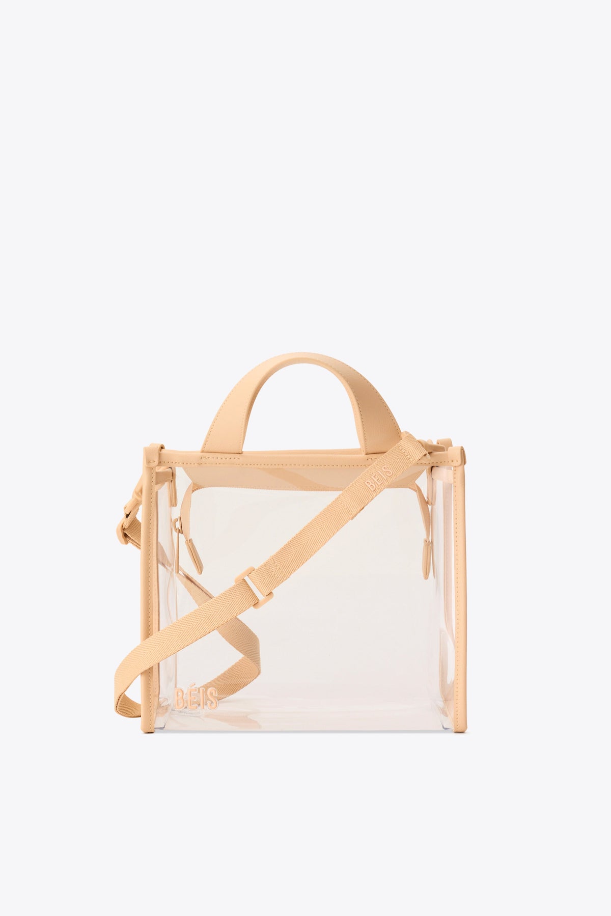 La Stadium Crossbody in Beige