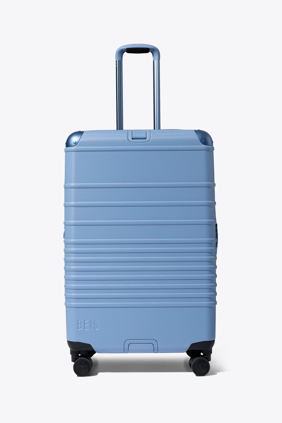 Il trolley ibrido da stiva in dusty blue