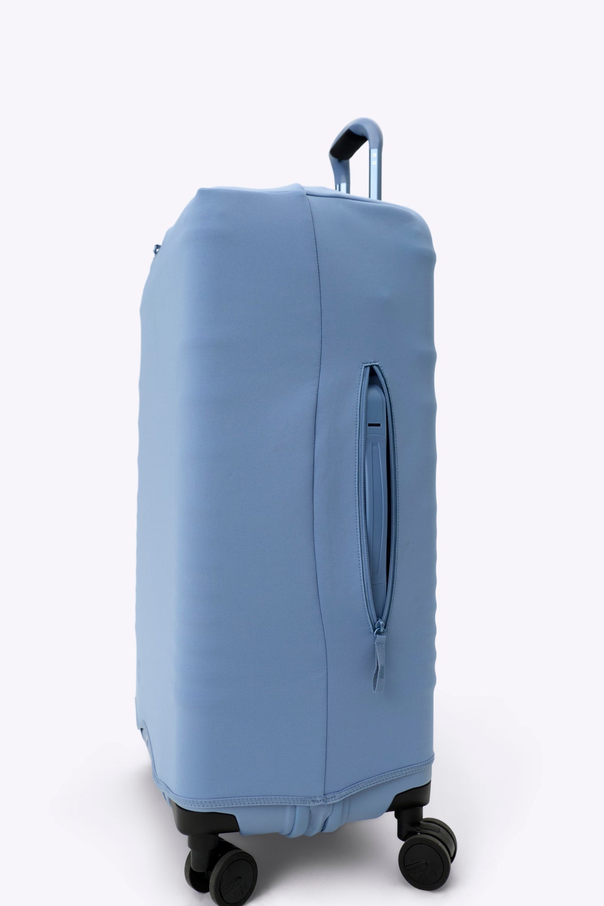 La cover per trolley ibrido da stiva in dusty blue