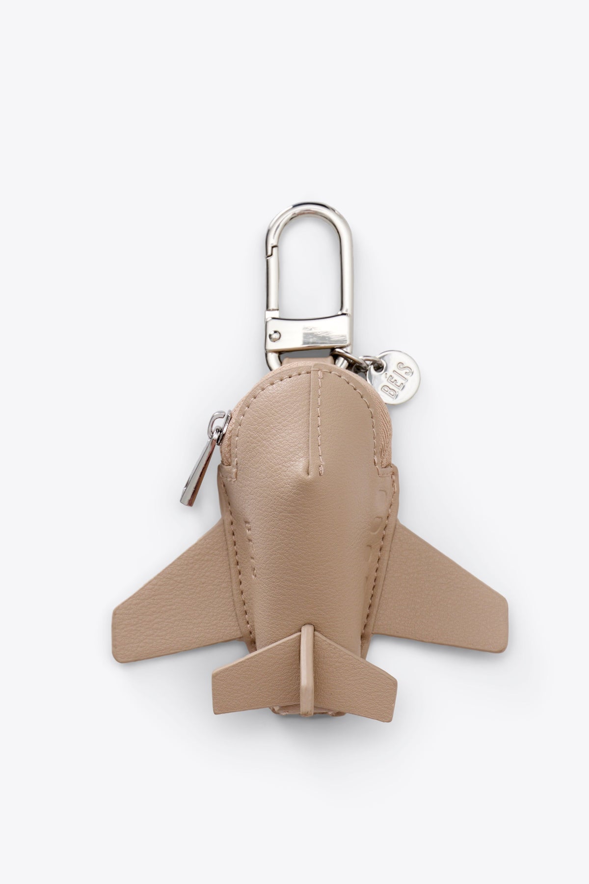 Der Flugzeug-Anhänger in Beige