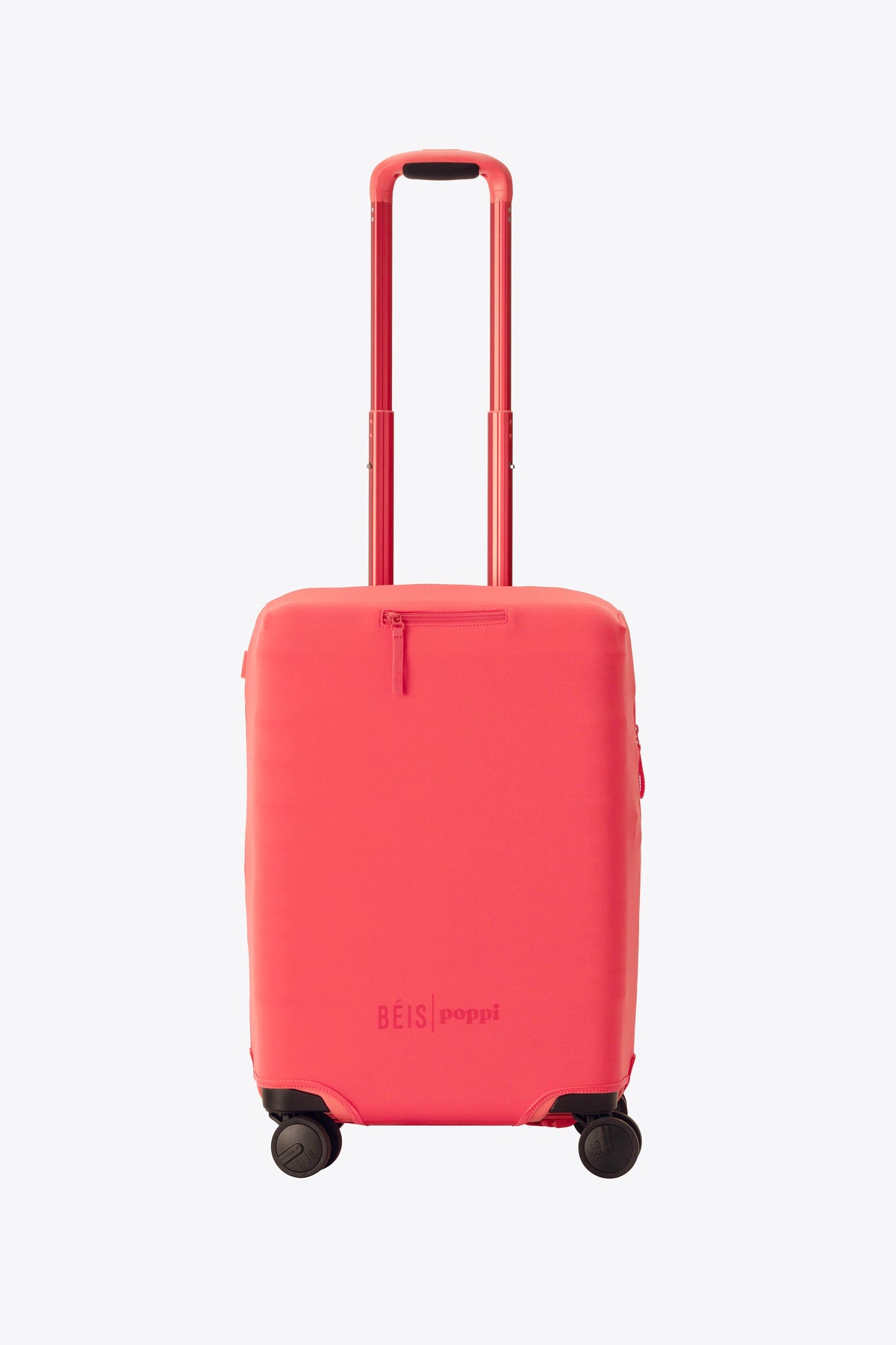 La funda para equipaje de mano de BÉIS x poppi en color Ponche de frutas