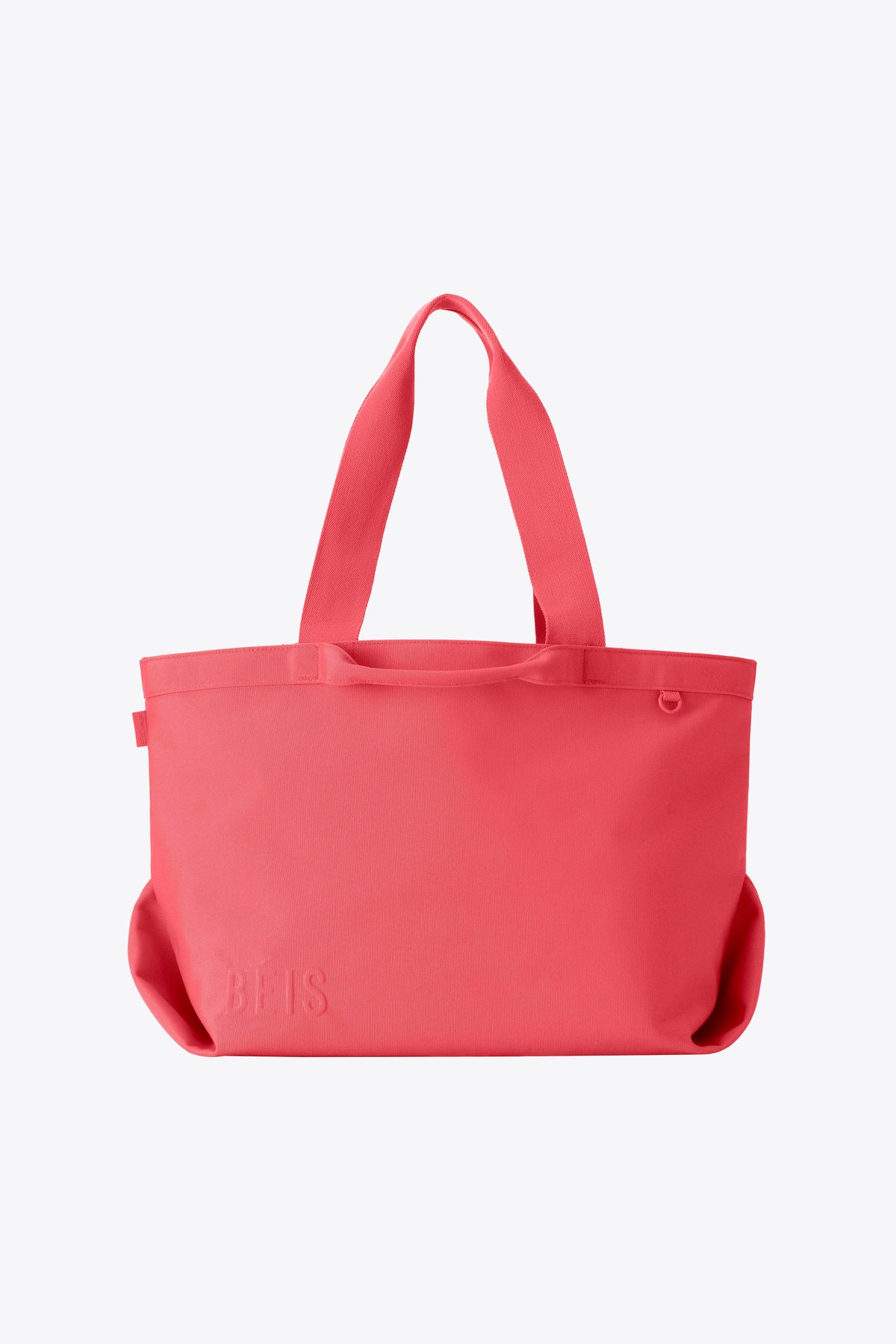 El bolso de viaje tipo tote de BÉIS x poppi en color Ponche de frutas
