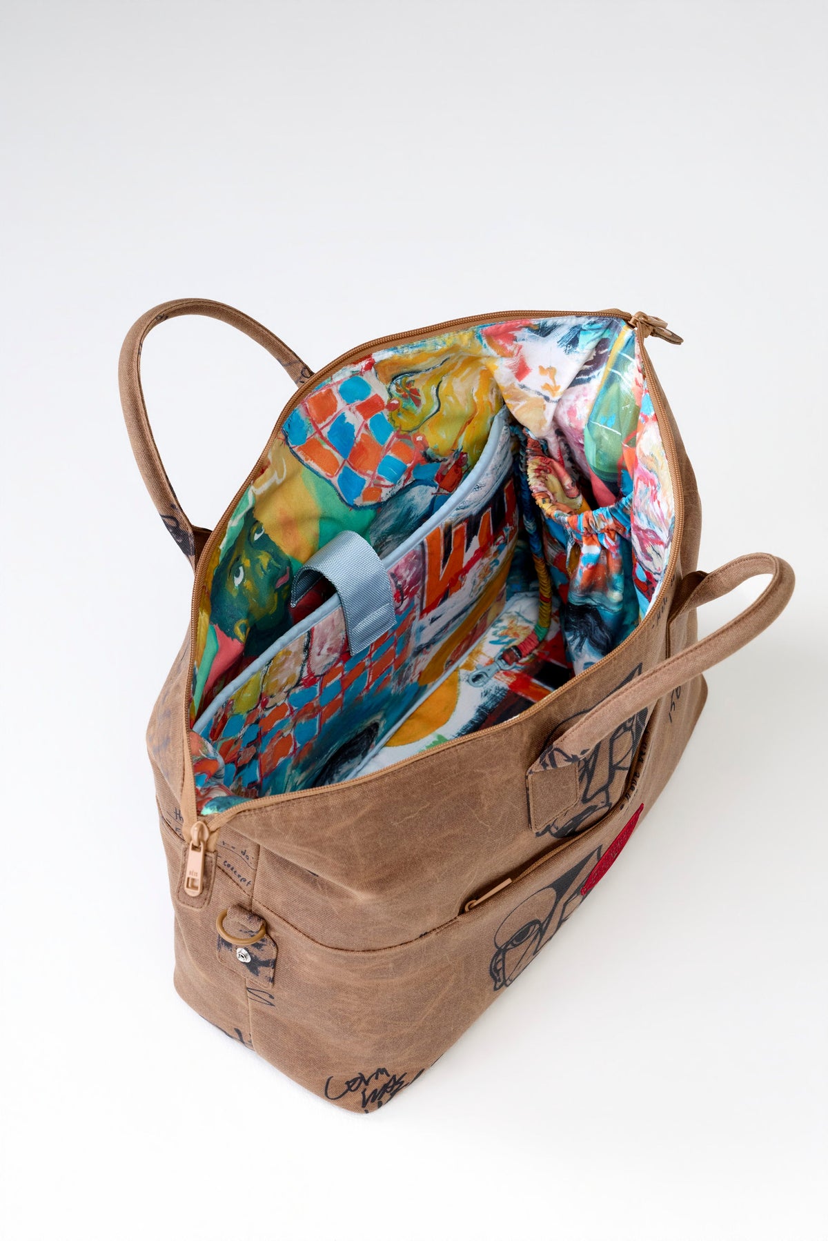 BÉIS x KidSuper Die Carryall Reisetasche in Cargo