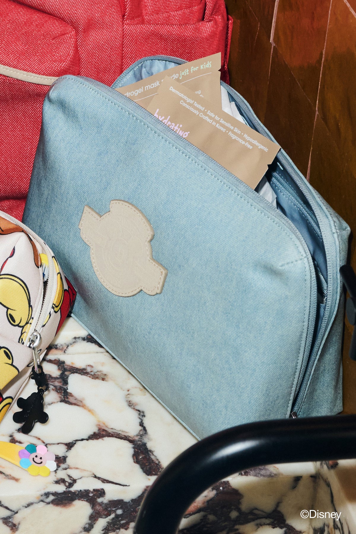 Pochette cosmétique Disney, modèle Blue Jeans