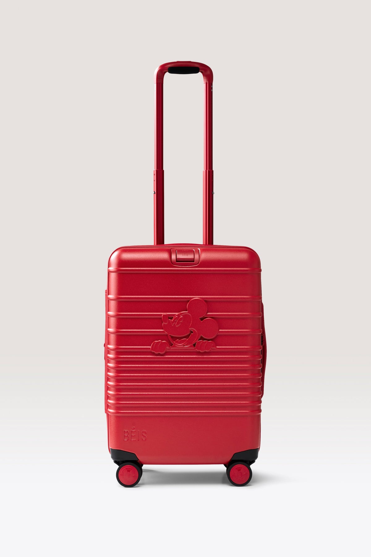 Valise cabine Disney à roulettes, rouge Mickey Mouse