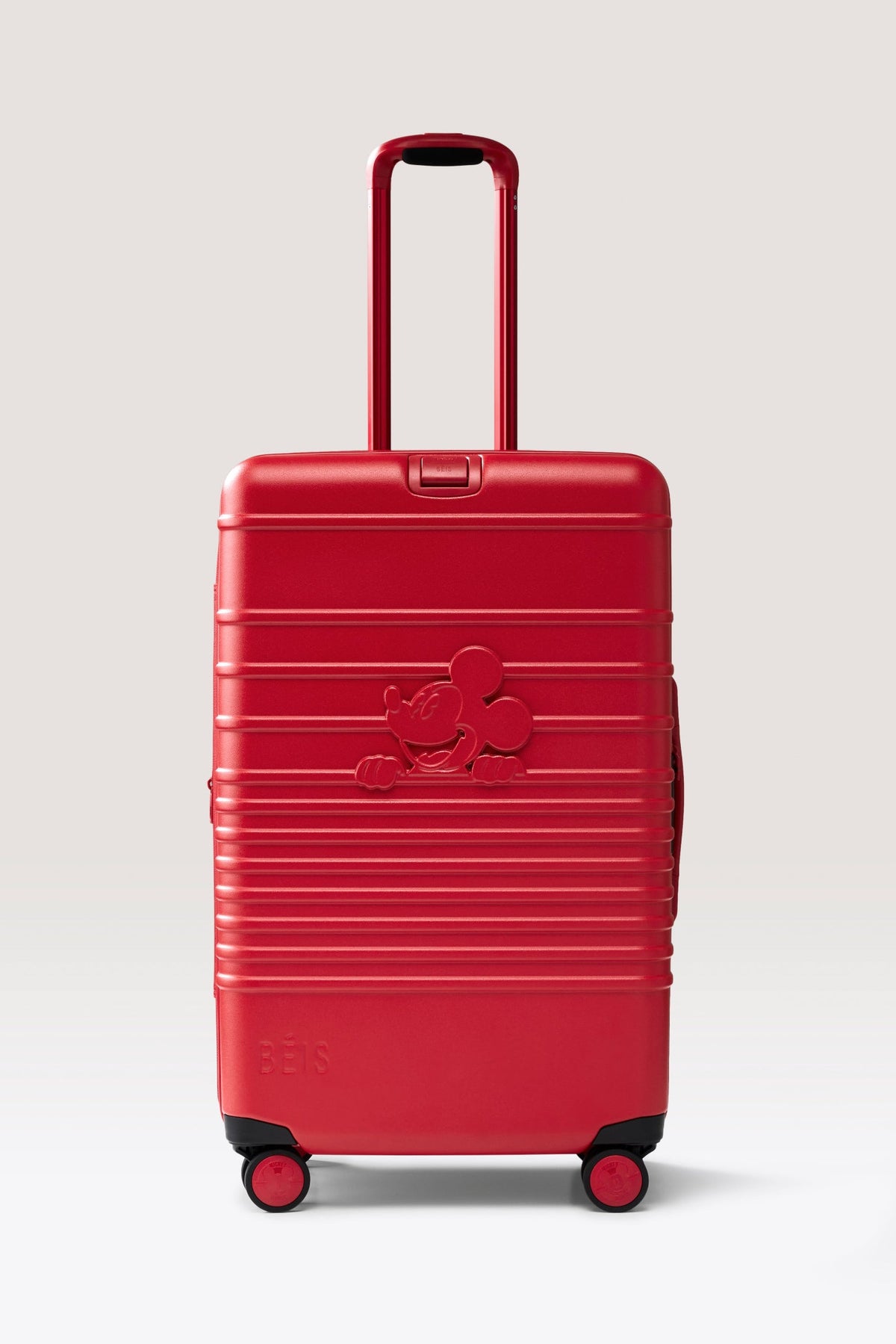 Valise à roulettes Disney format moyen – Rouge Mickey Mouse