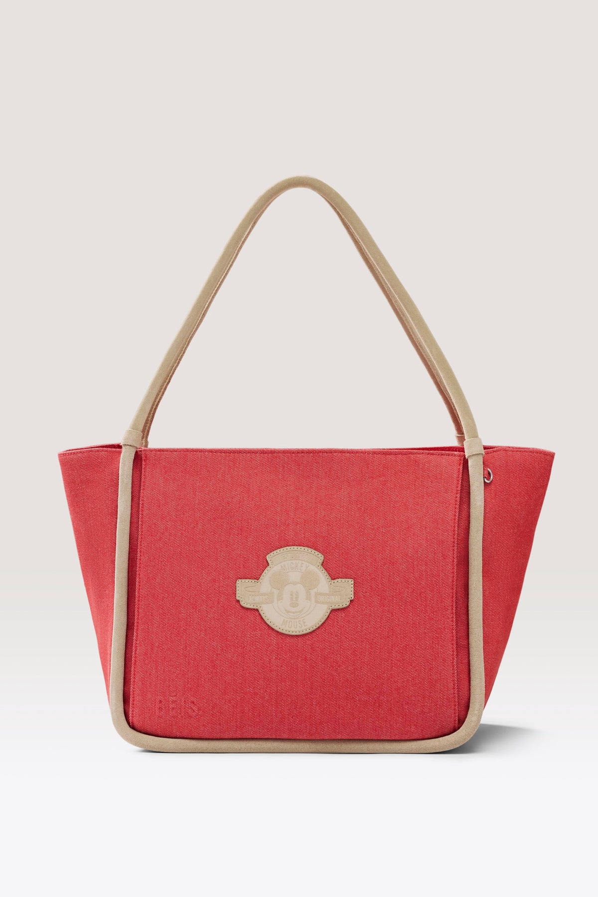 La Borsa Tote Disney in Red Jeans