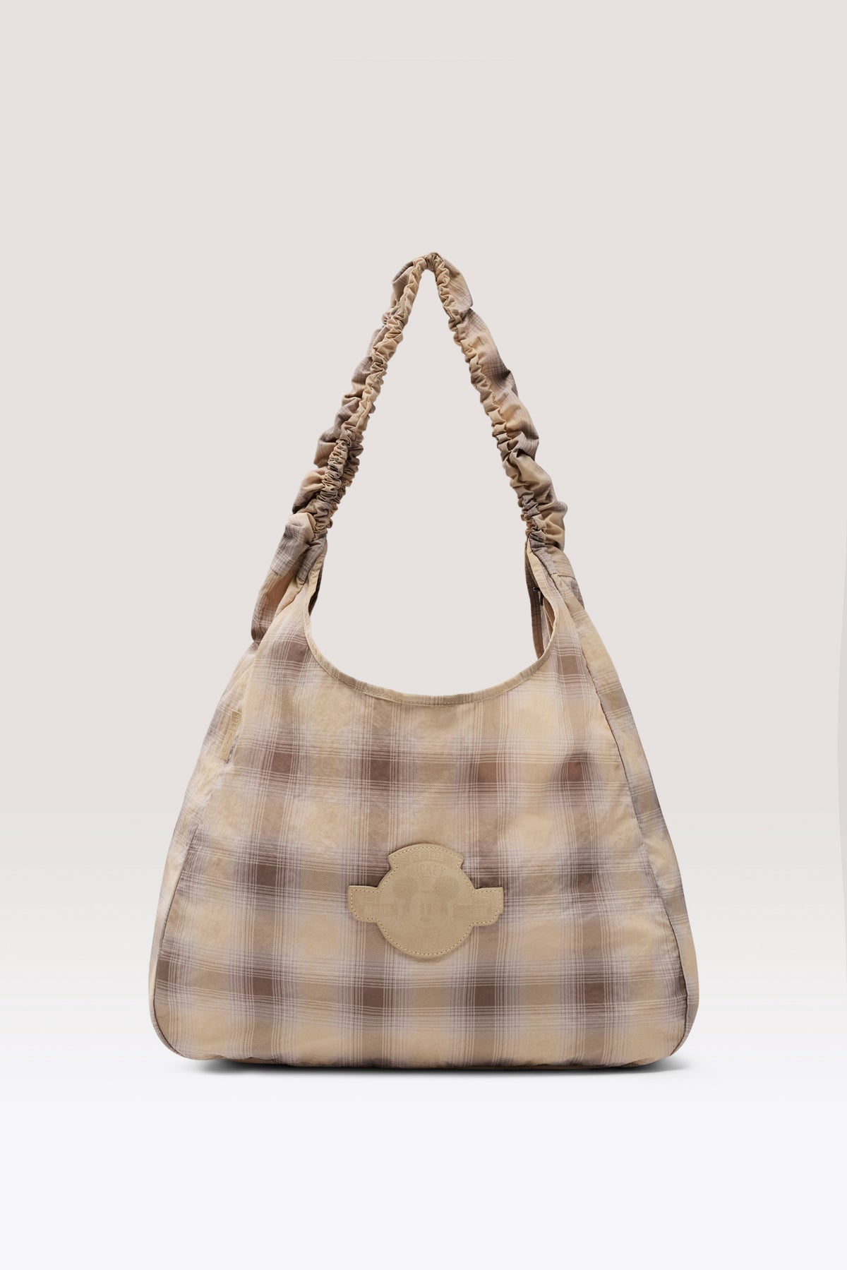 Die faltbare Disney Charm-Tasche mit Schottenkaro-Muster