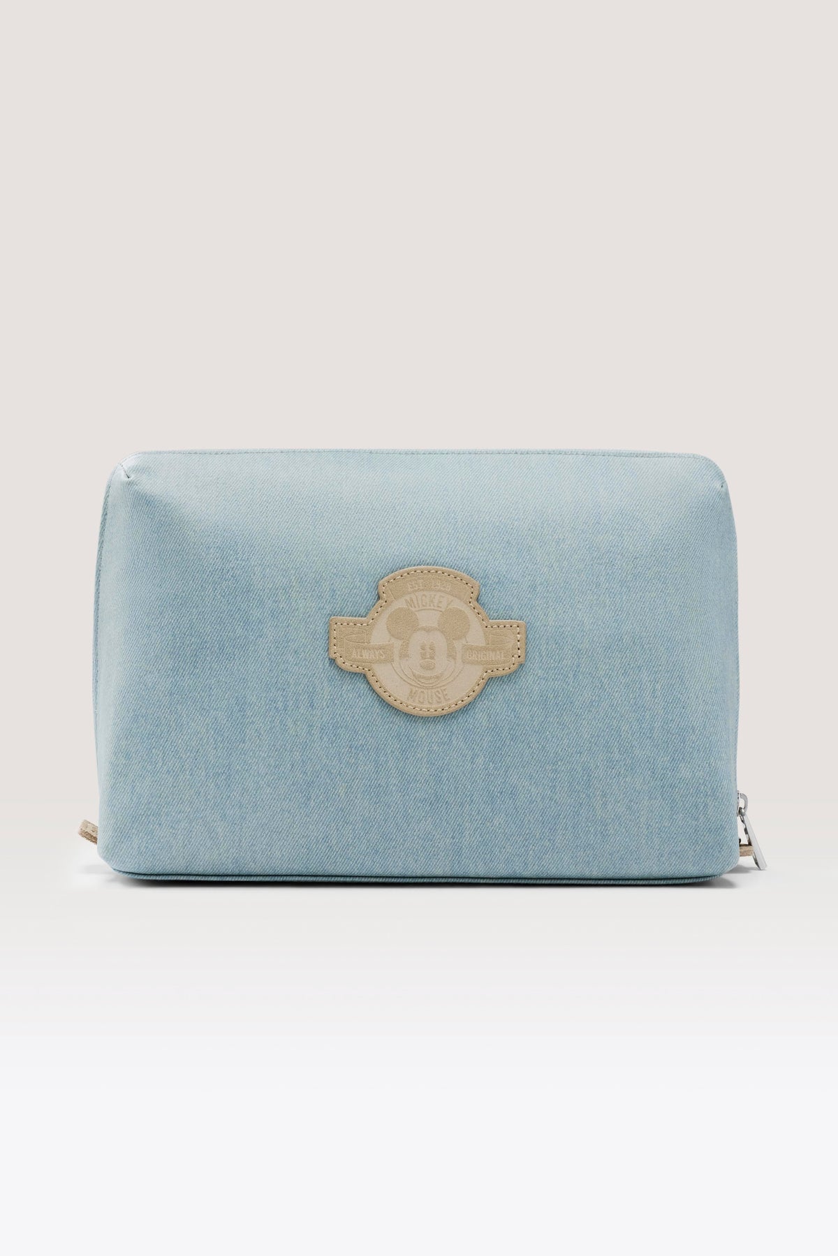 Trousse à maquillage Disney grand modèle en jean bleu