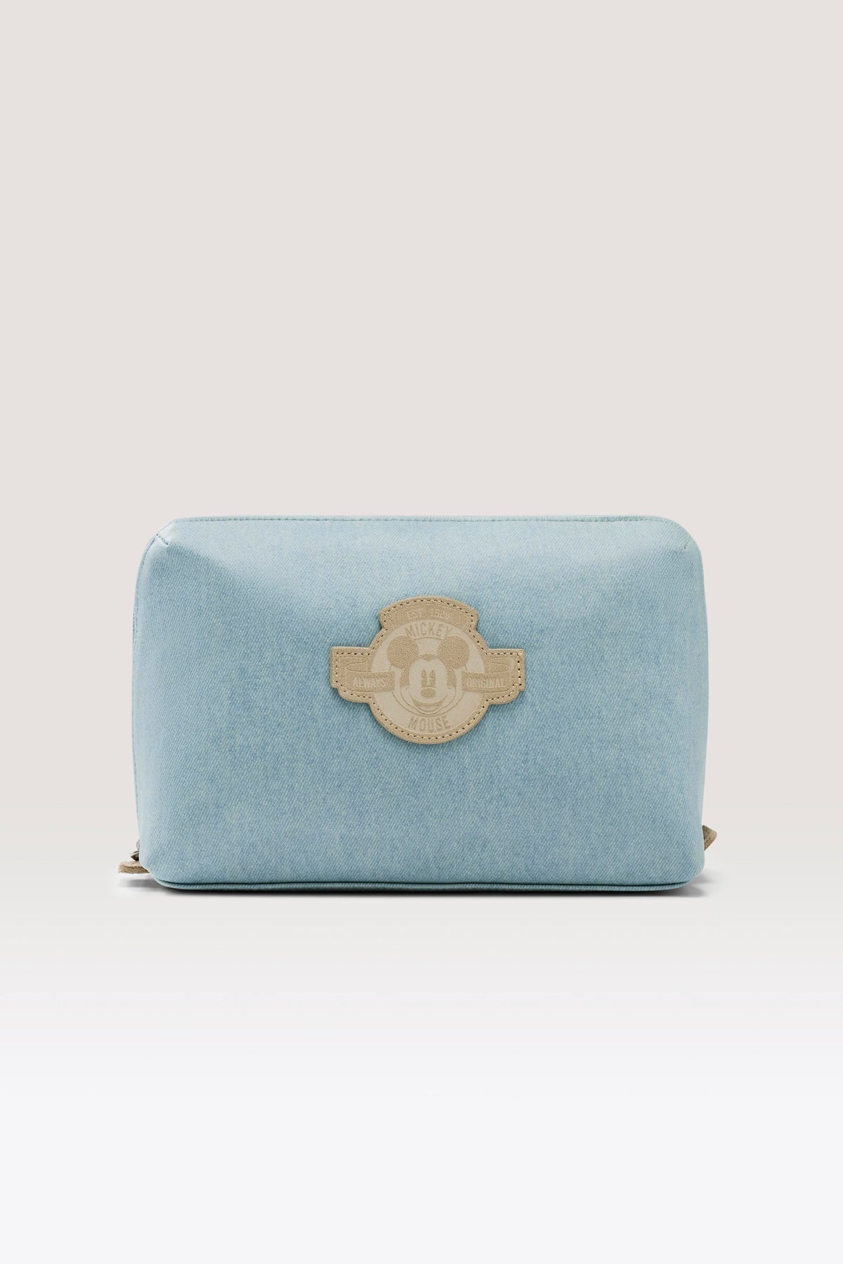 La trousse à maquillage moyenne Disney en bleu jean