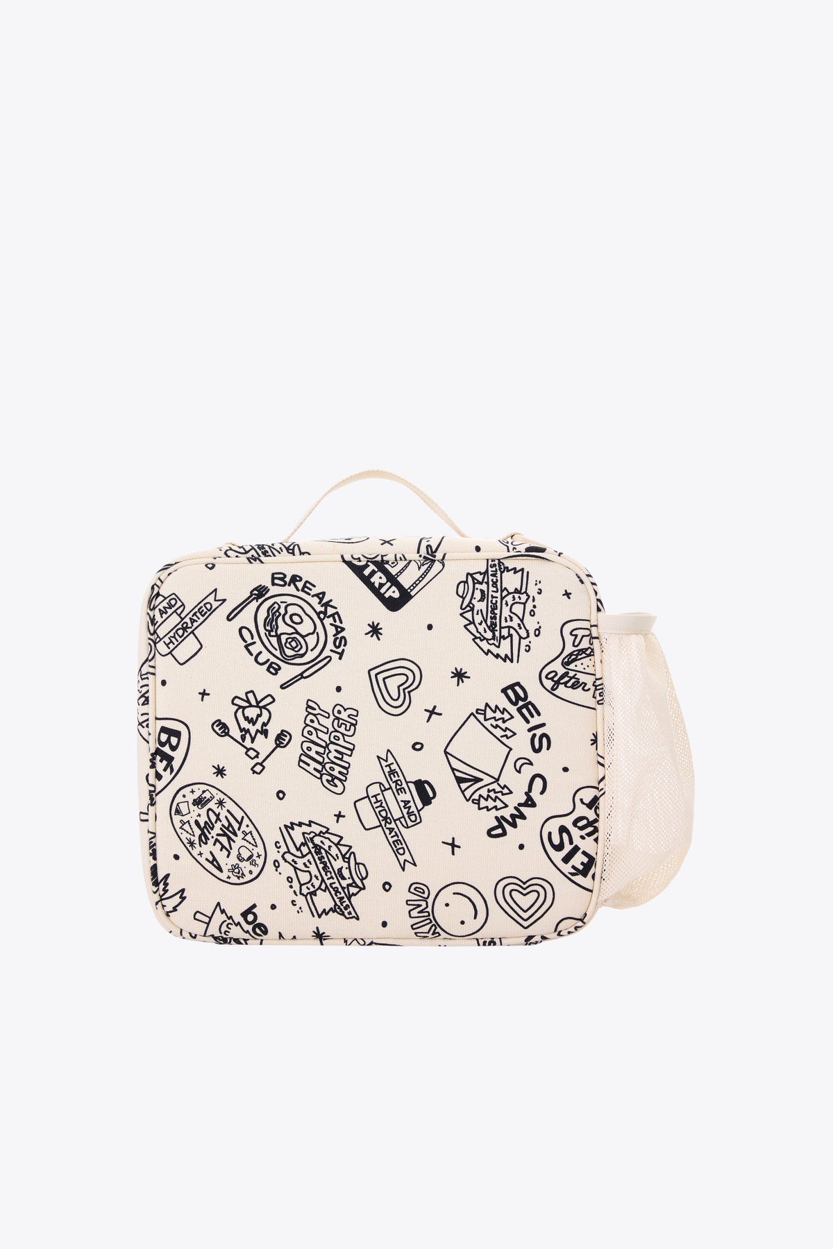 La lonchera infantil con estampado de garabatos