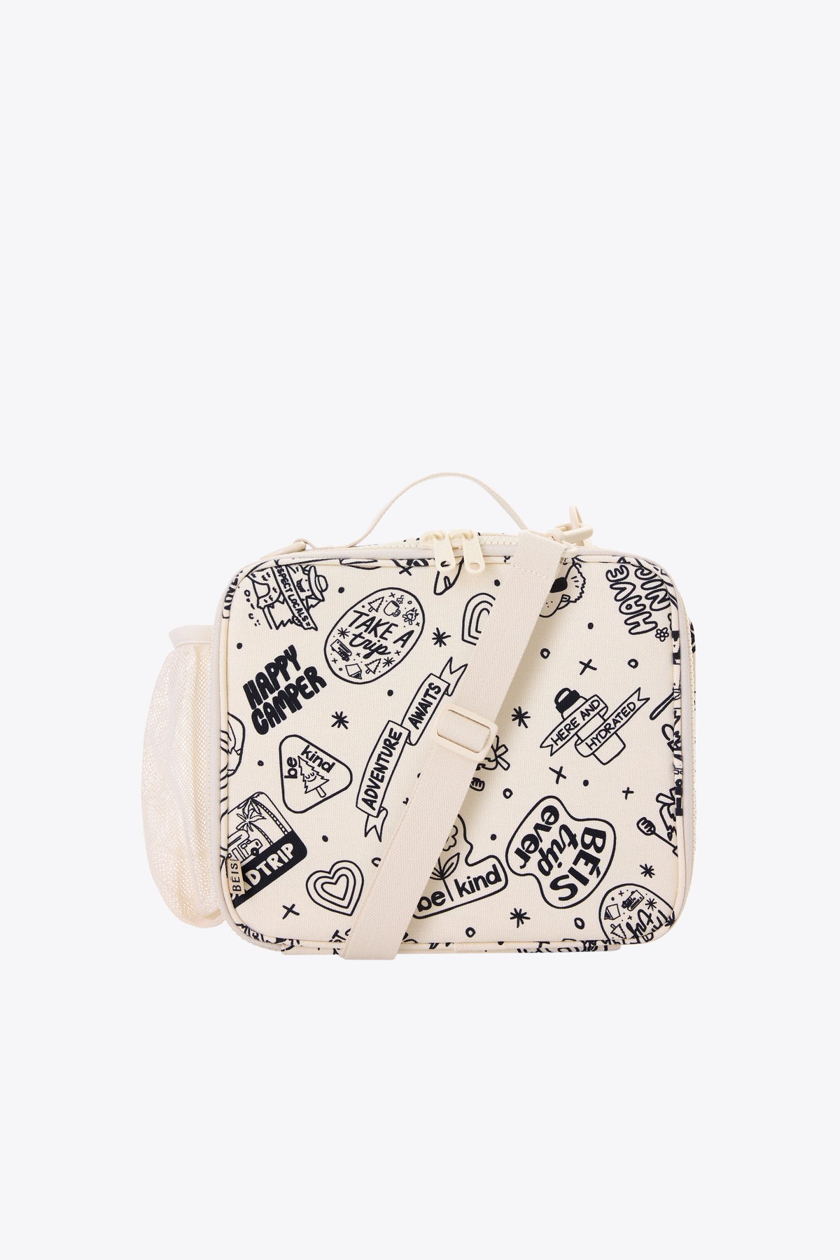 La lonchera infantil con estampado de garabatos