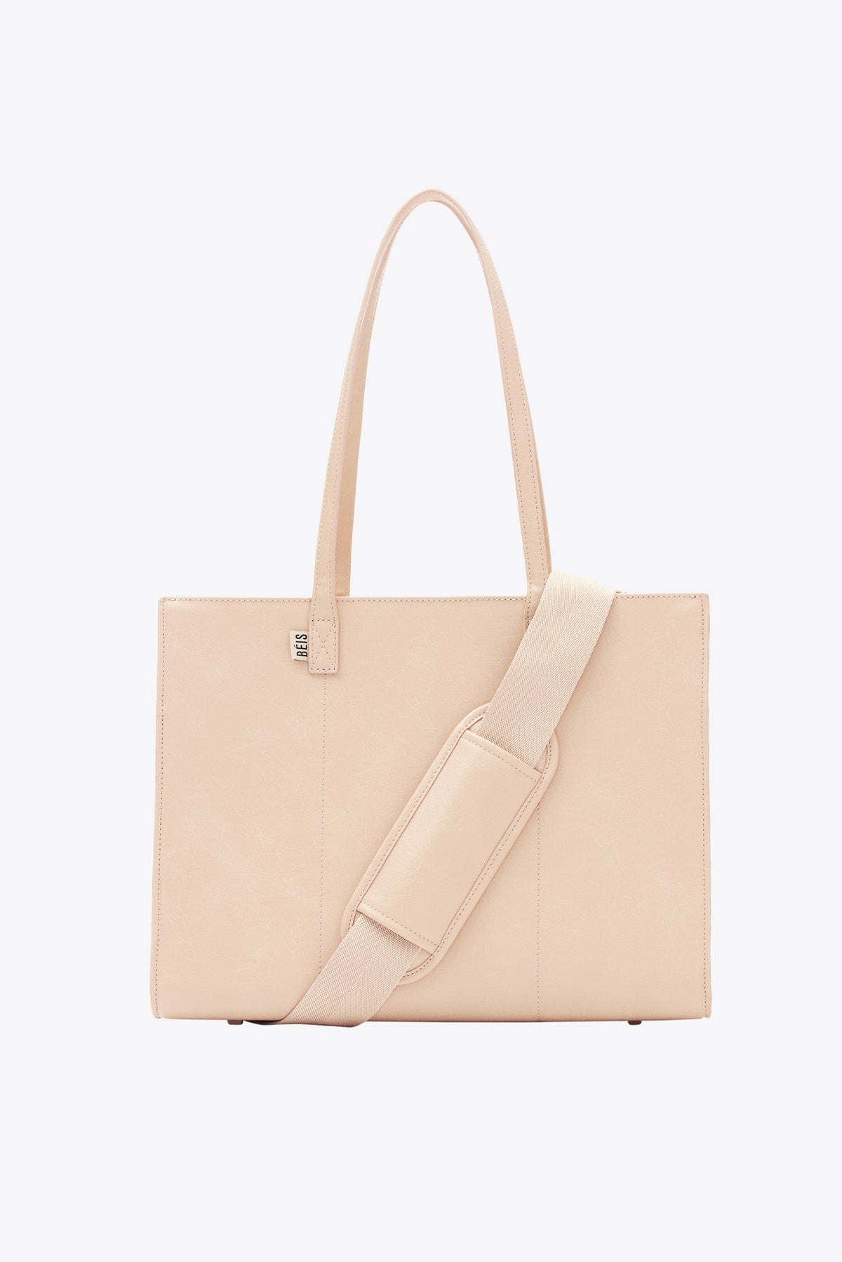 El bolso de trabajo en beige