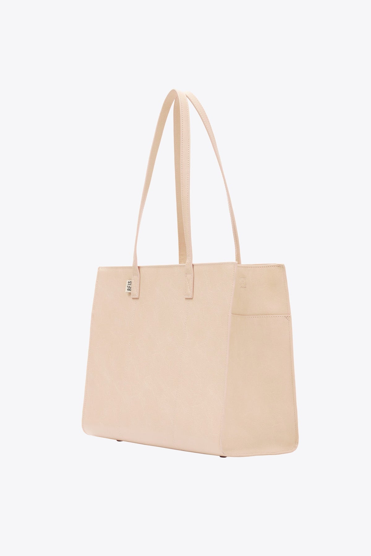 El bolso de trabajo en beige