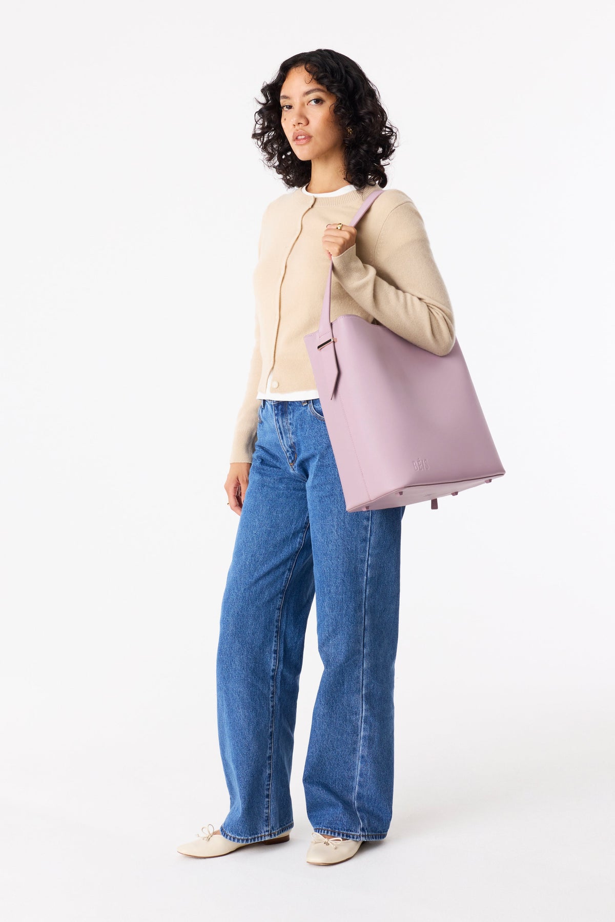 Die Essential Tote in Wicked Pink