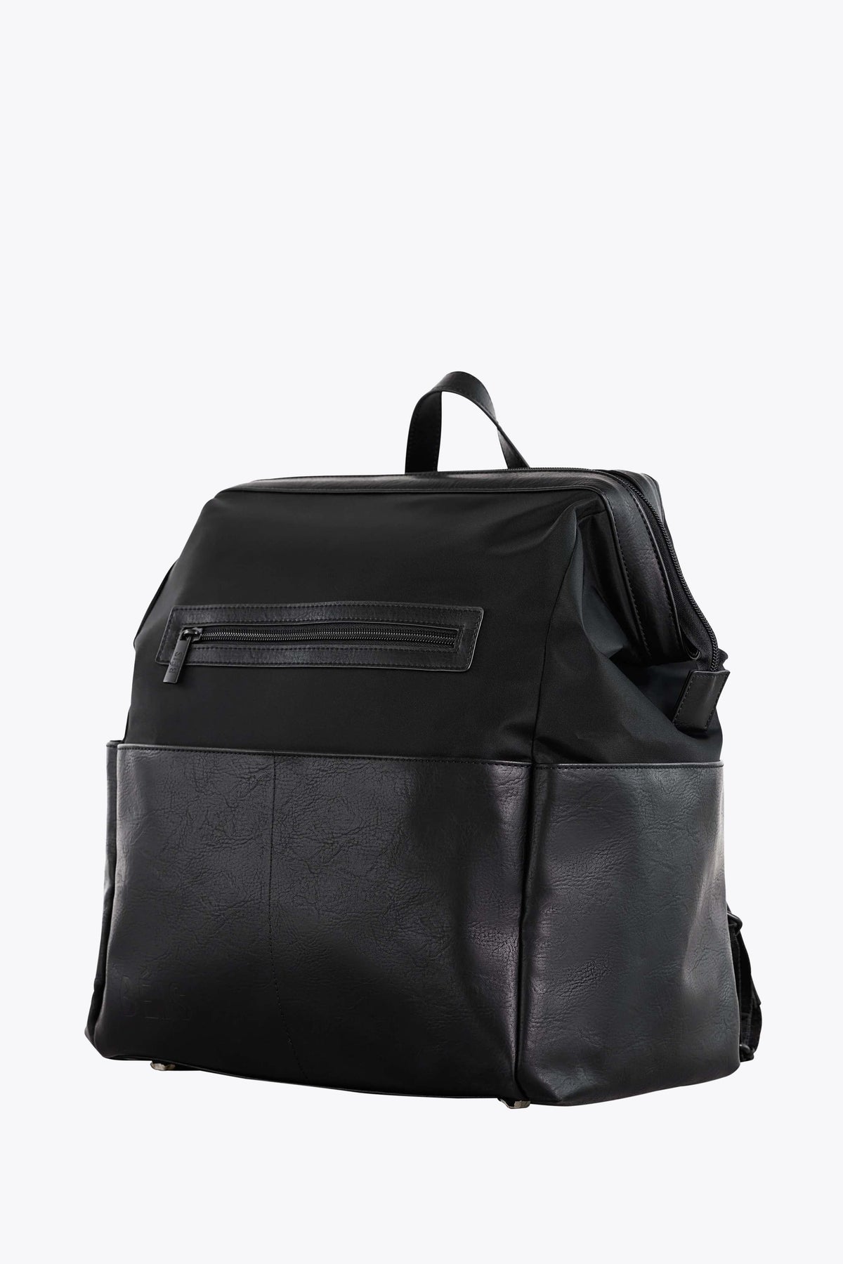Der Wickelrucksack in Schwarz