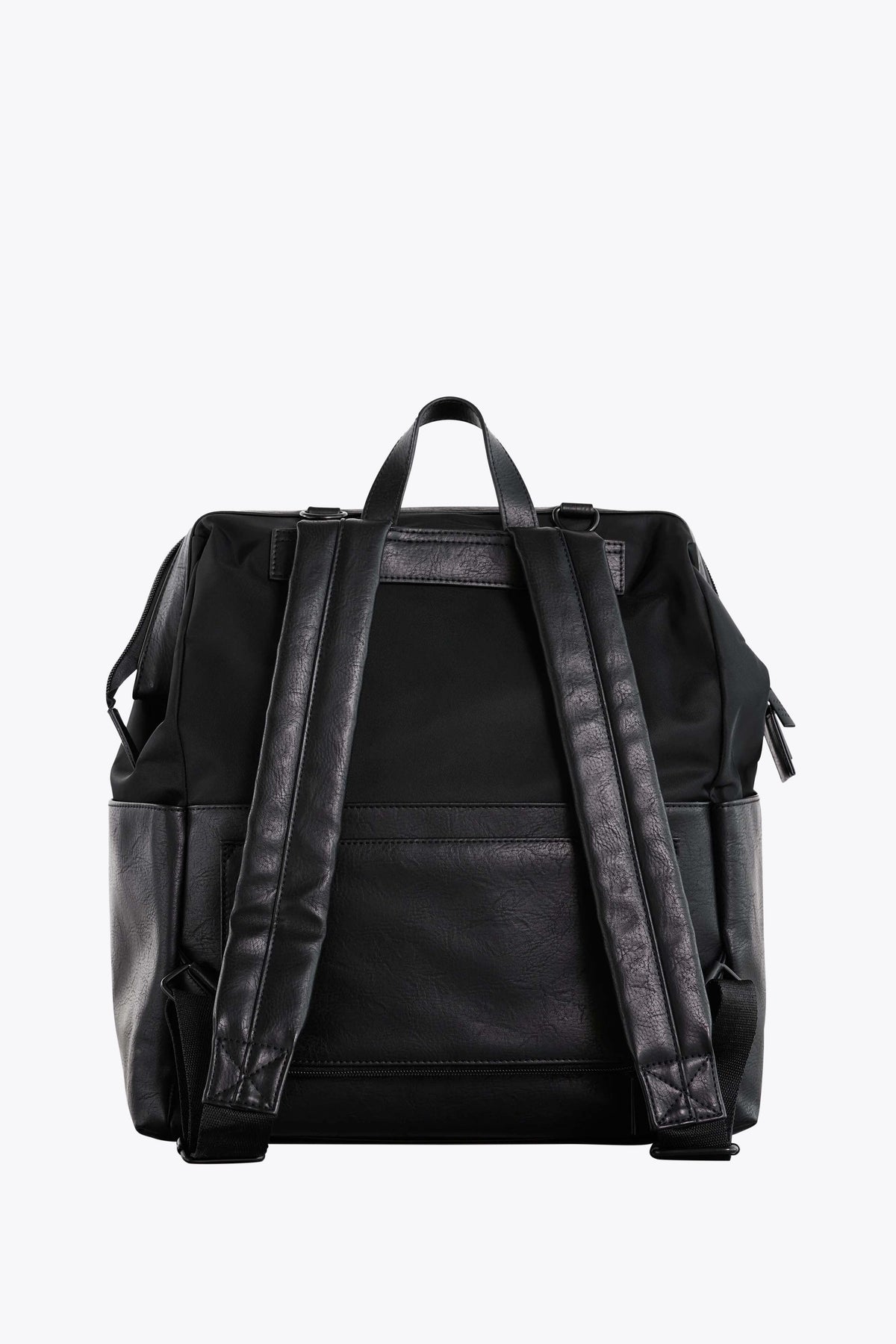 Der Wickelrucksack in Schwarz