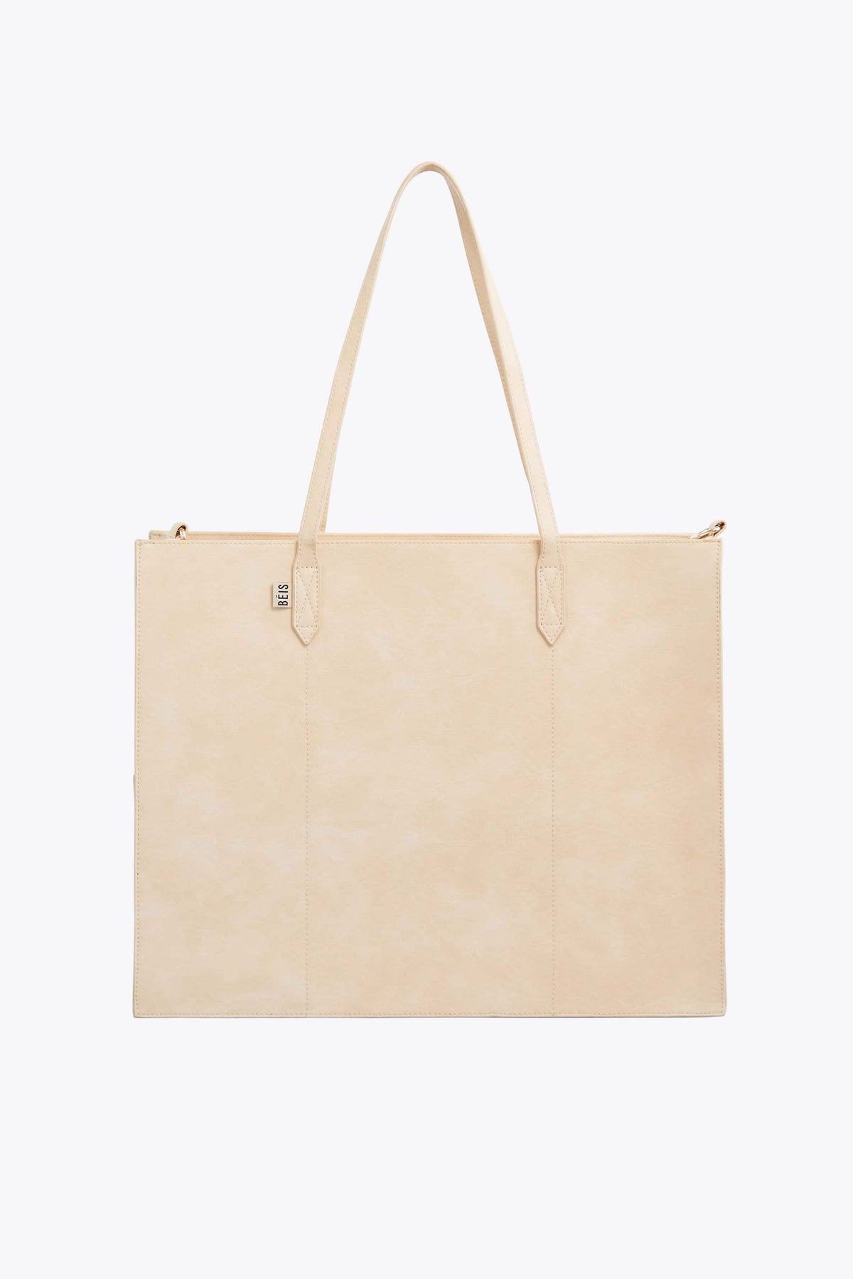 Die große Tragetasche in Beige