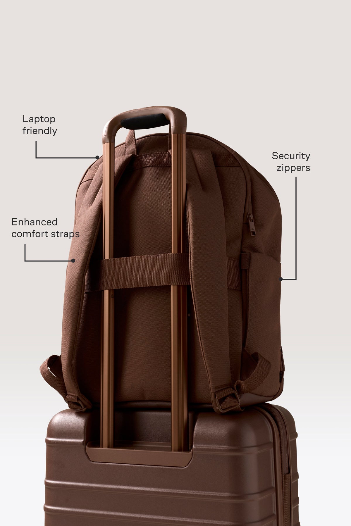 Der Travel Backpack in Maple