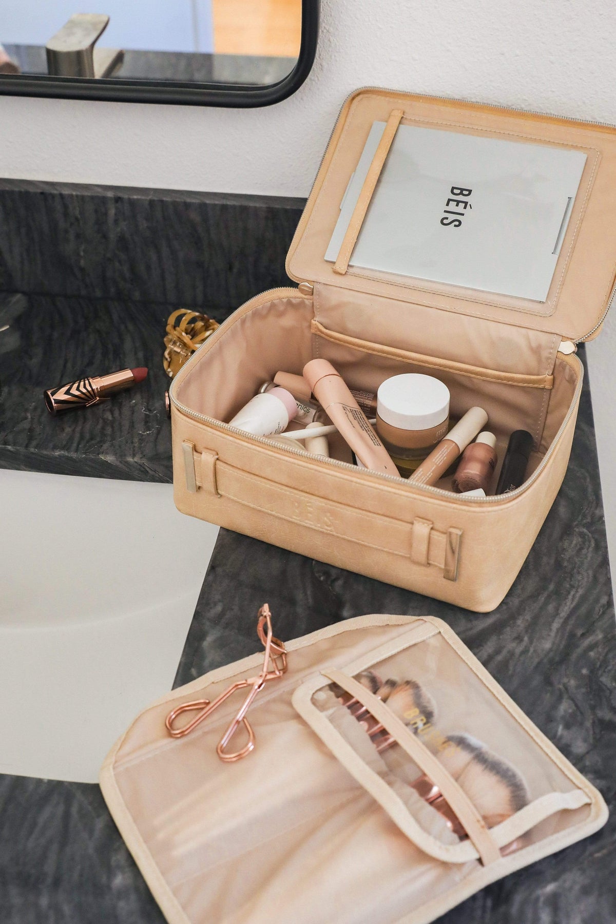Il Beauty Case in Beige