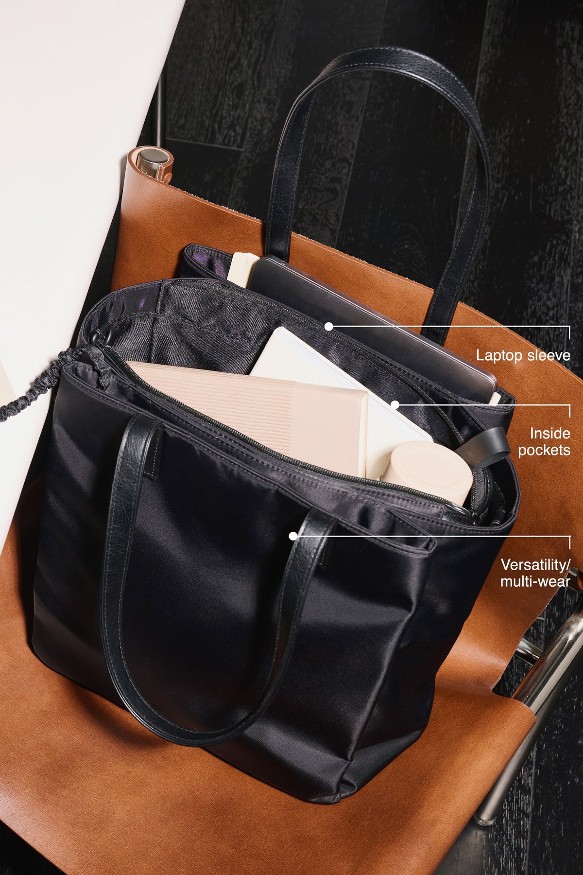 Die Commuter Tote in Schwarz