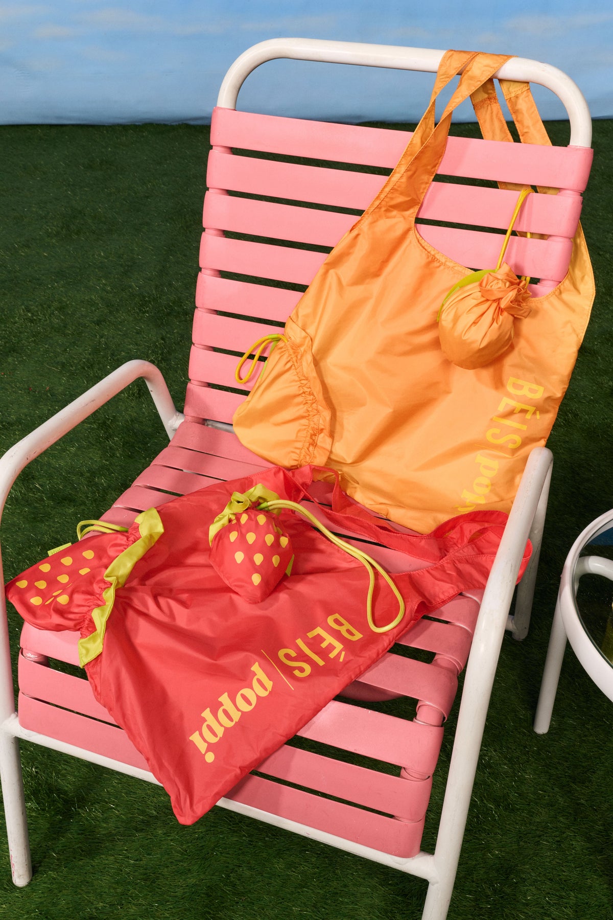 BÉIS x poppi La shopping bag riutilizzabile in mango