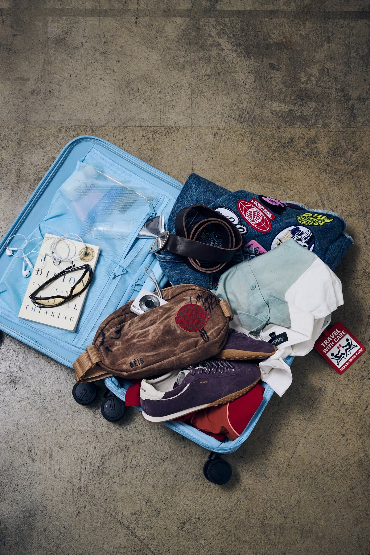 BÉIS x KidSuper La valise hybride The Finale