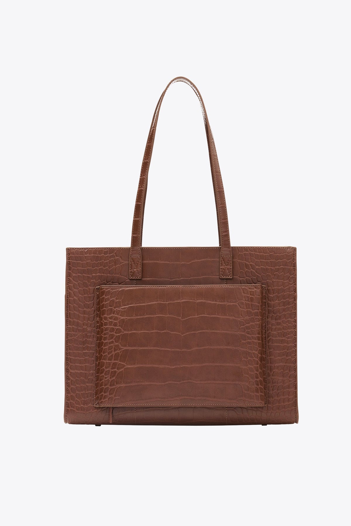 El bolso tote de trabajo en Maple Croc