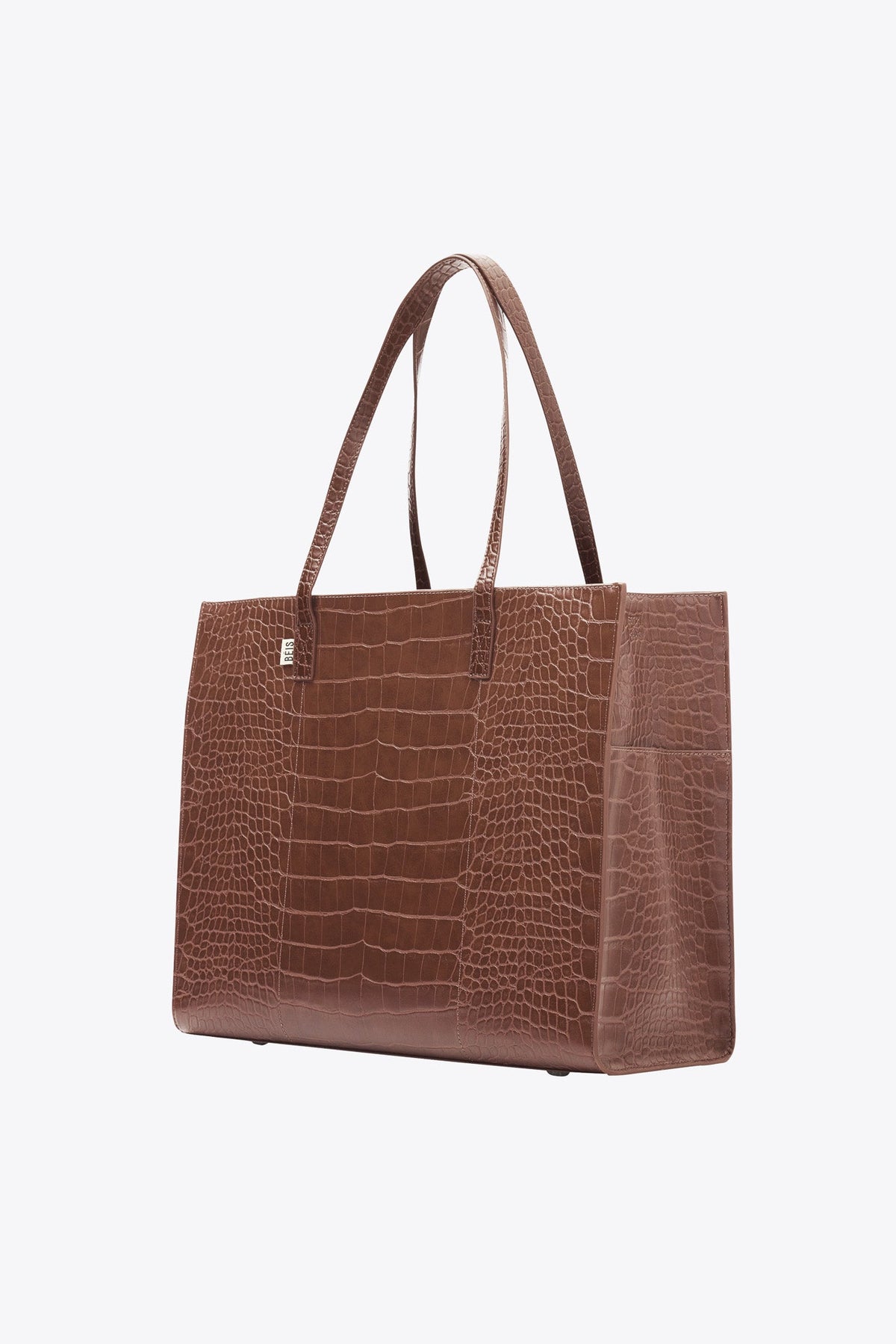 El bolso tote grande en Maple Croc