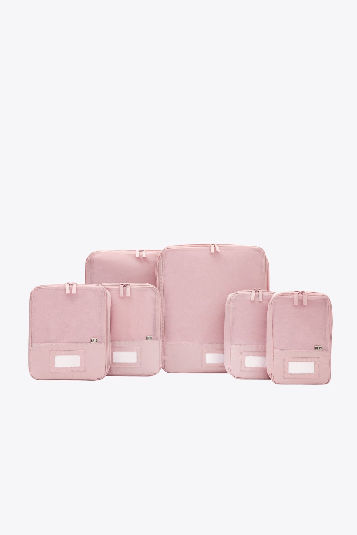 Set 6 cubi da viaggio compressione in rosa Atlas