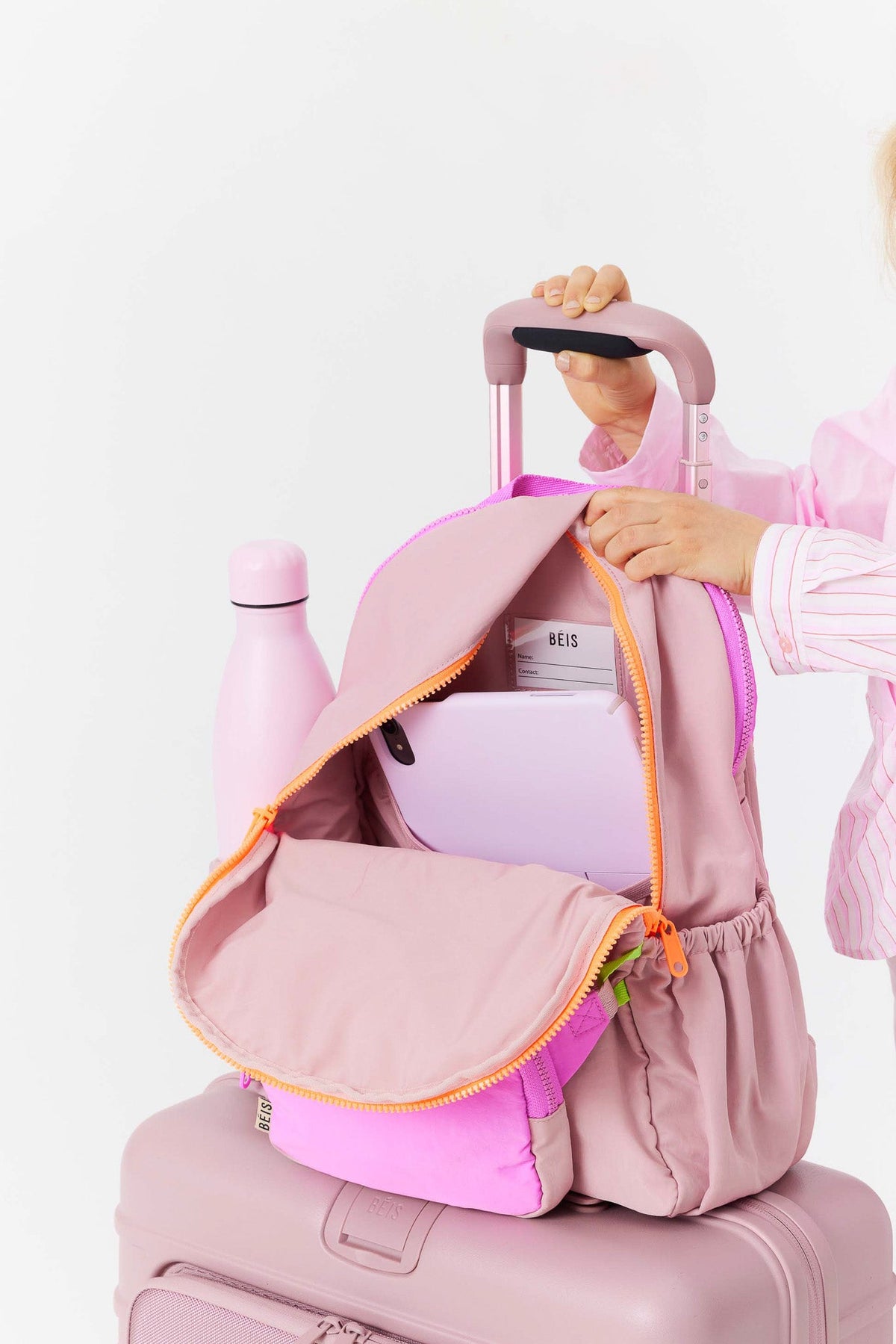 La mochila infantil en rosa Atlas