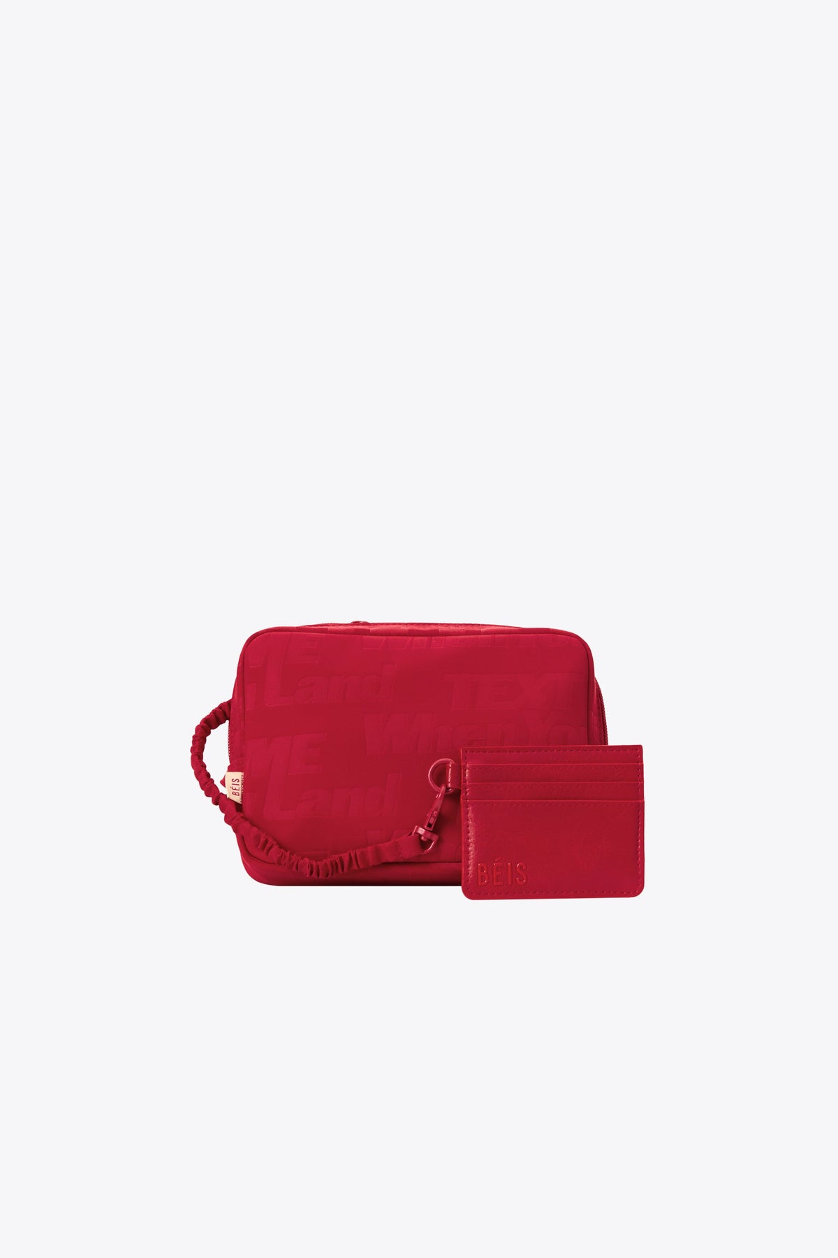 Die Gürteltasche in Text Me Red