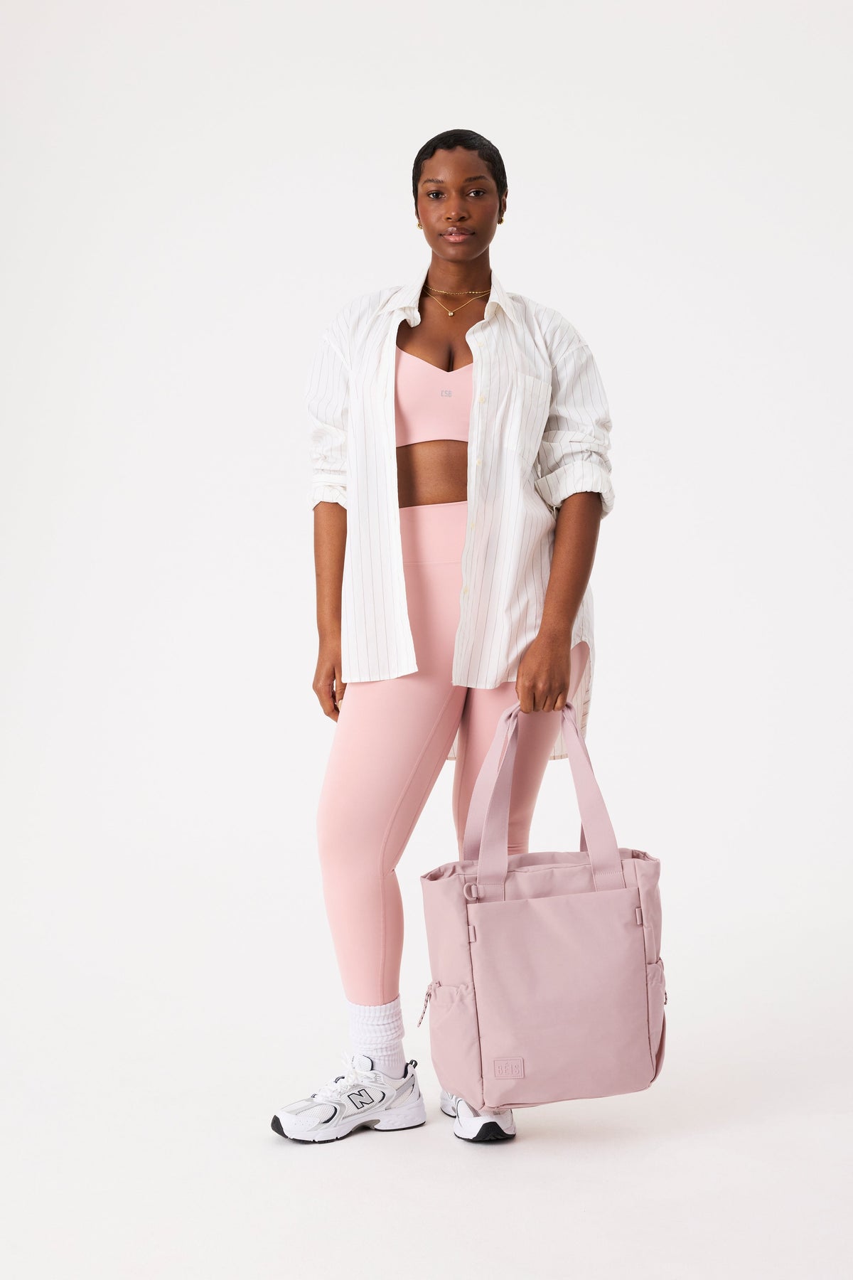 La Sport Tote in Atlas Pink