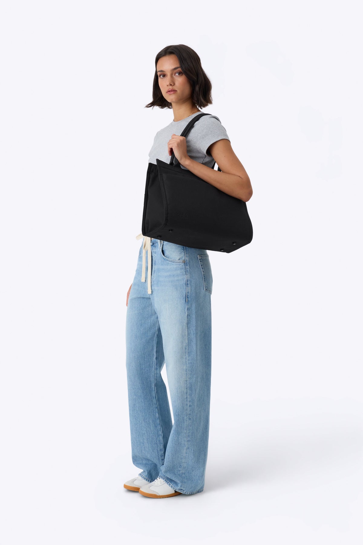 La Book Tote in Nero