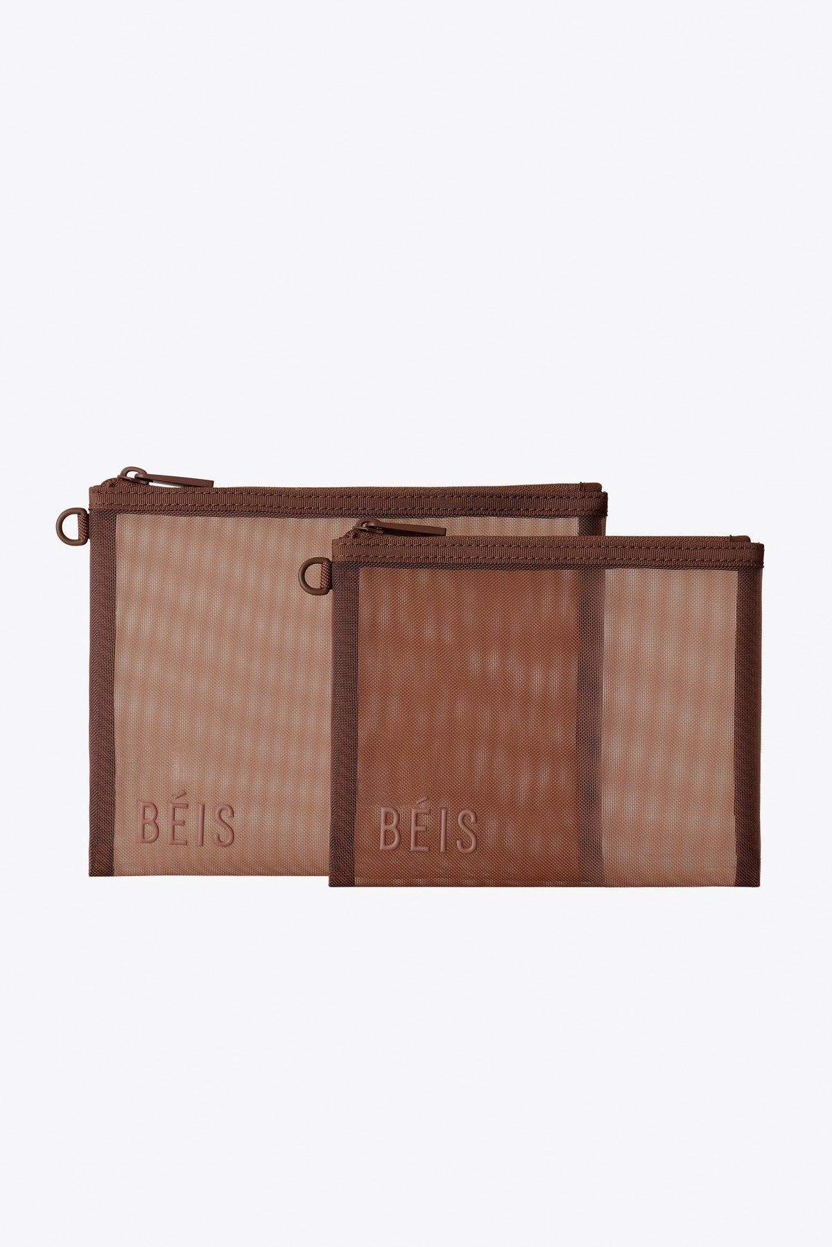 Das Mesh Pouch Duo in Ahorn