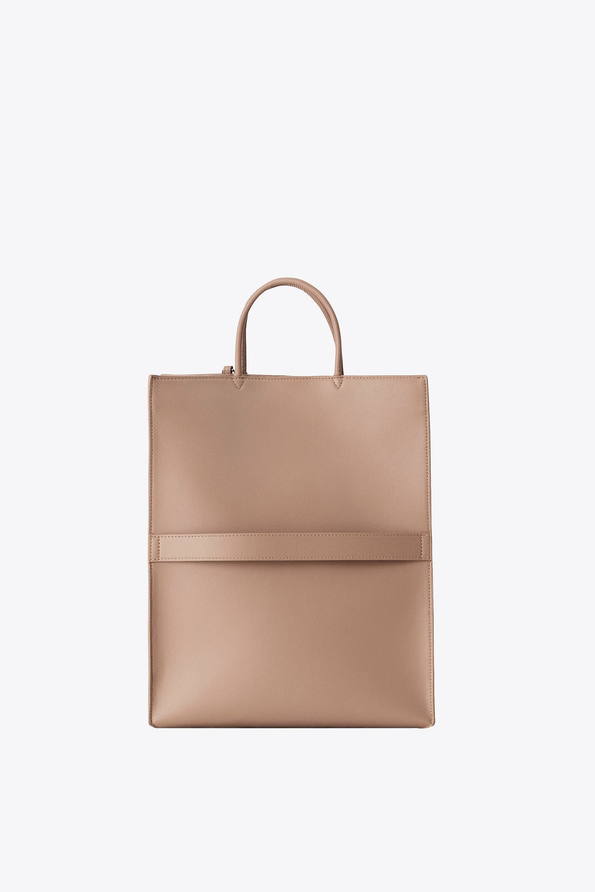 El bolso para llevar de BÉIS x Chipotle en marrón Kraft