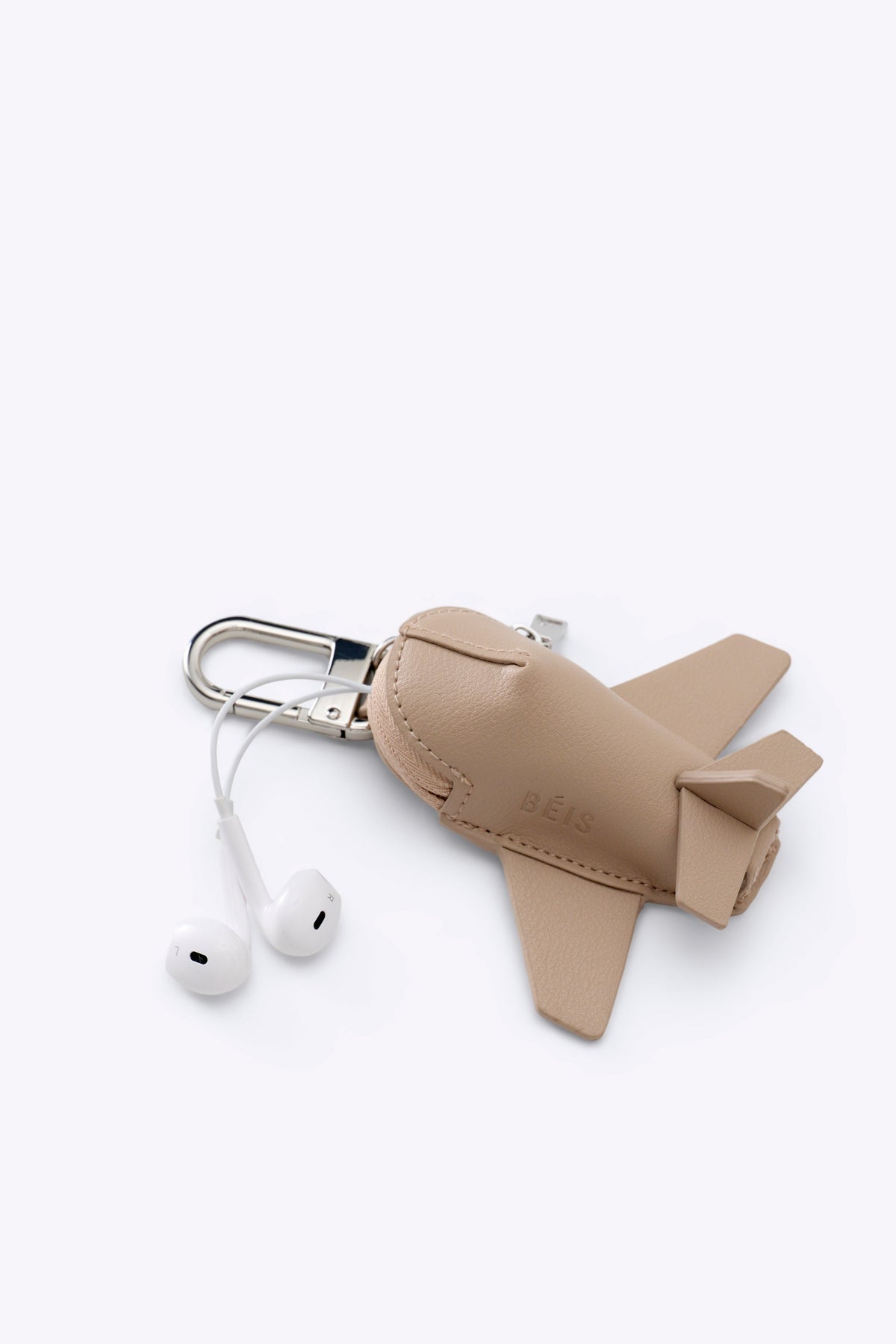 Der Flugzeug-Anhänger in Beige