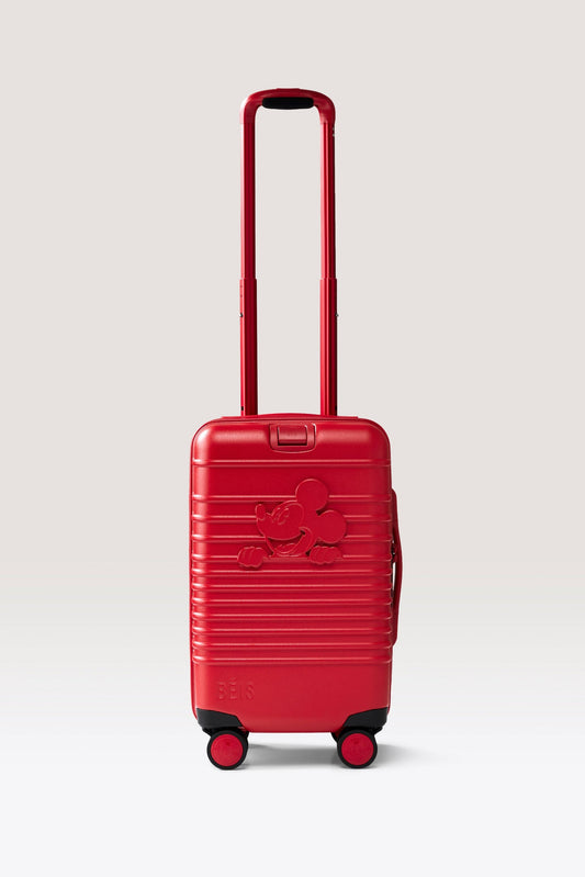 Der Disney kleiner Handgepäck-Trolley in Mickey Mouse Rot
