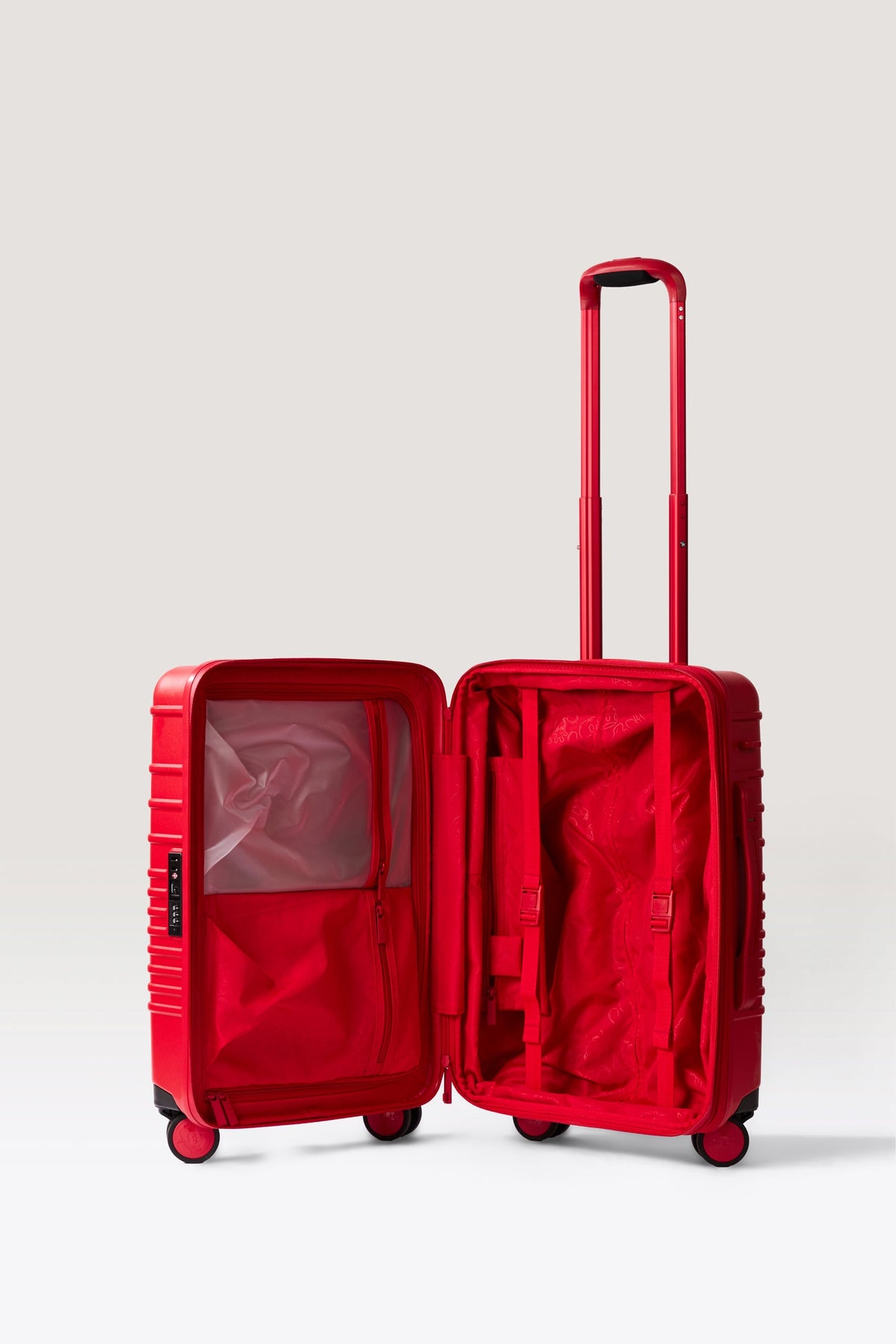 Valise cabine Disney à roulettes, rouge Mickey Mouse