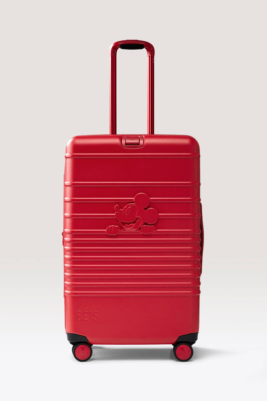 Der Disney Medium Check-In Rollkoffer in Mickey Mouse Rot